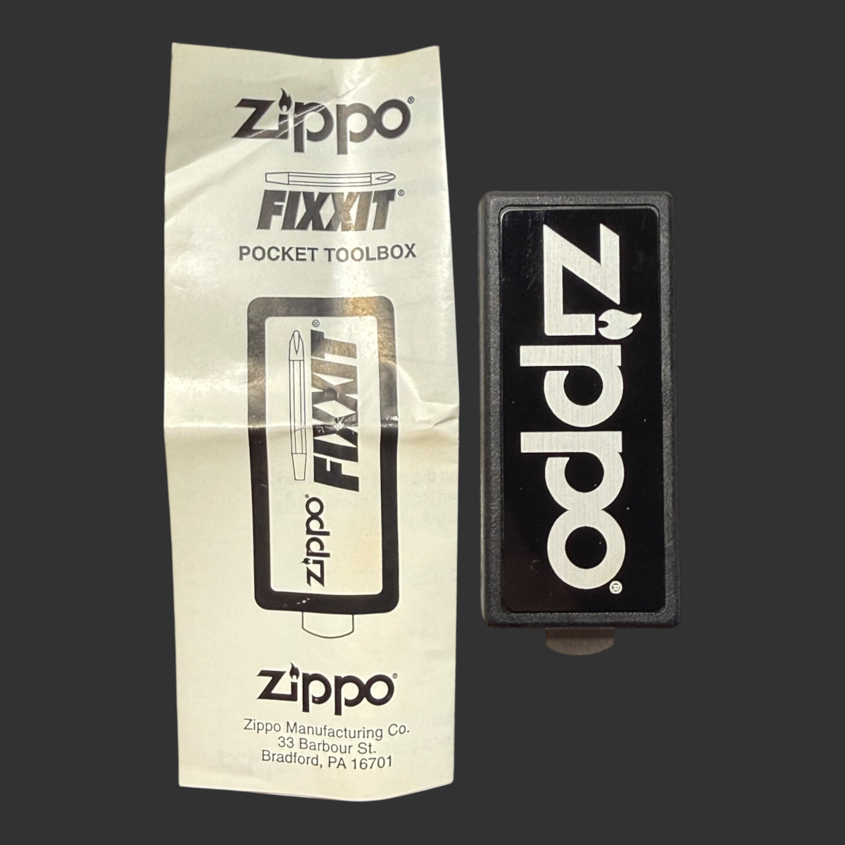 1997 Zippo Fixxit Pocket Toolbox