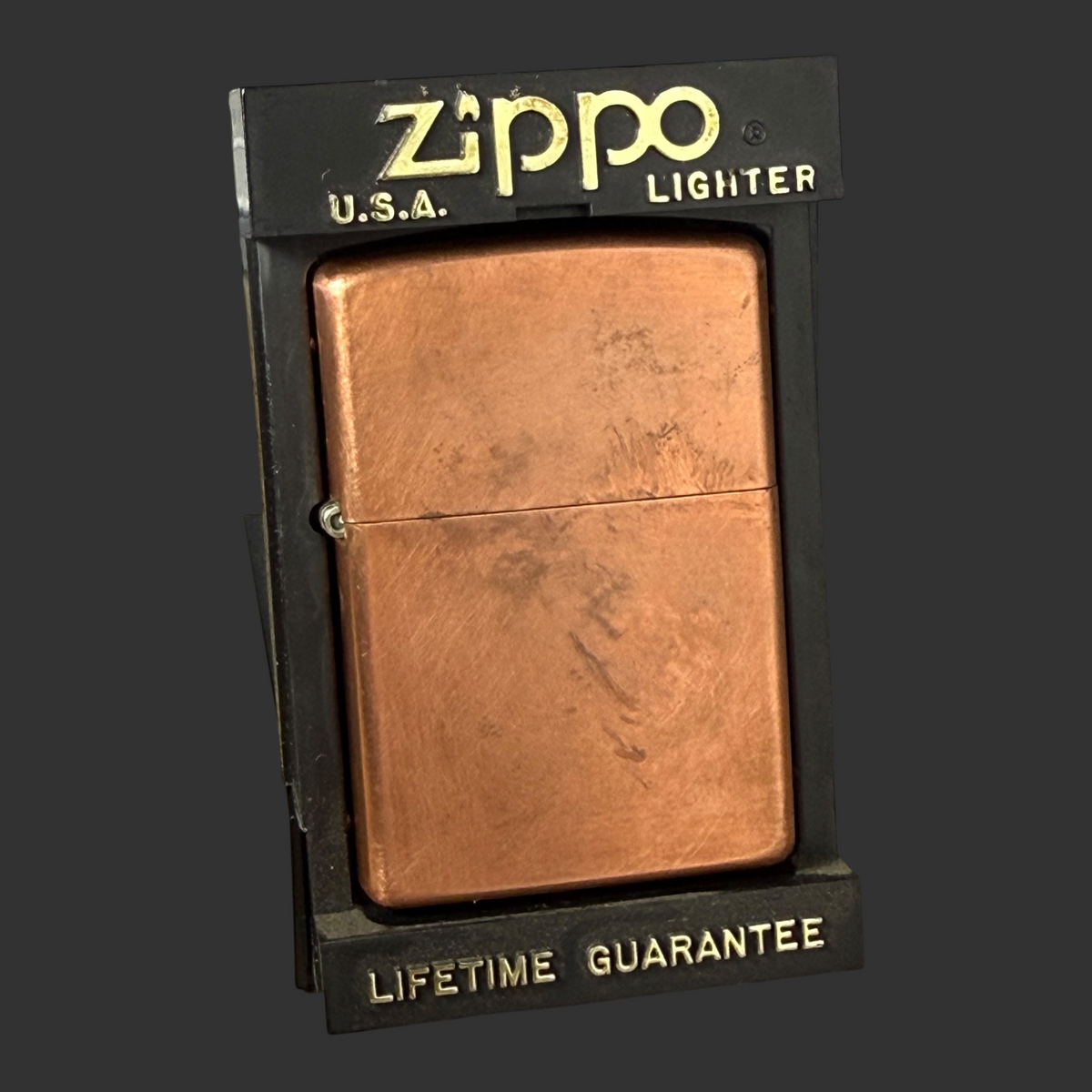 2003 Solid Copper Zippo Lighter