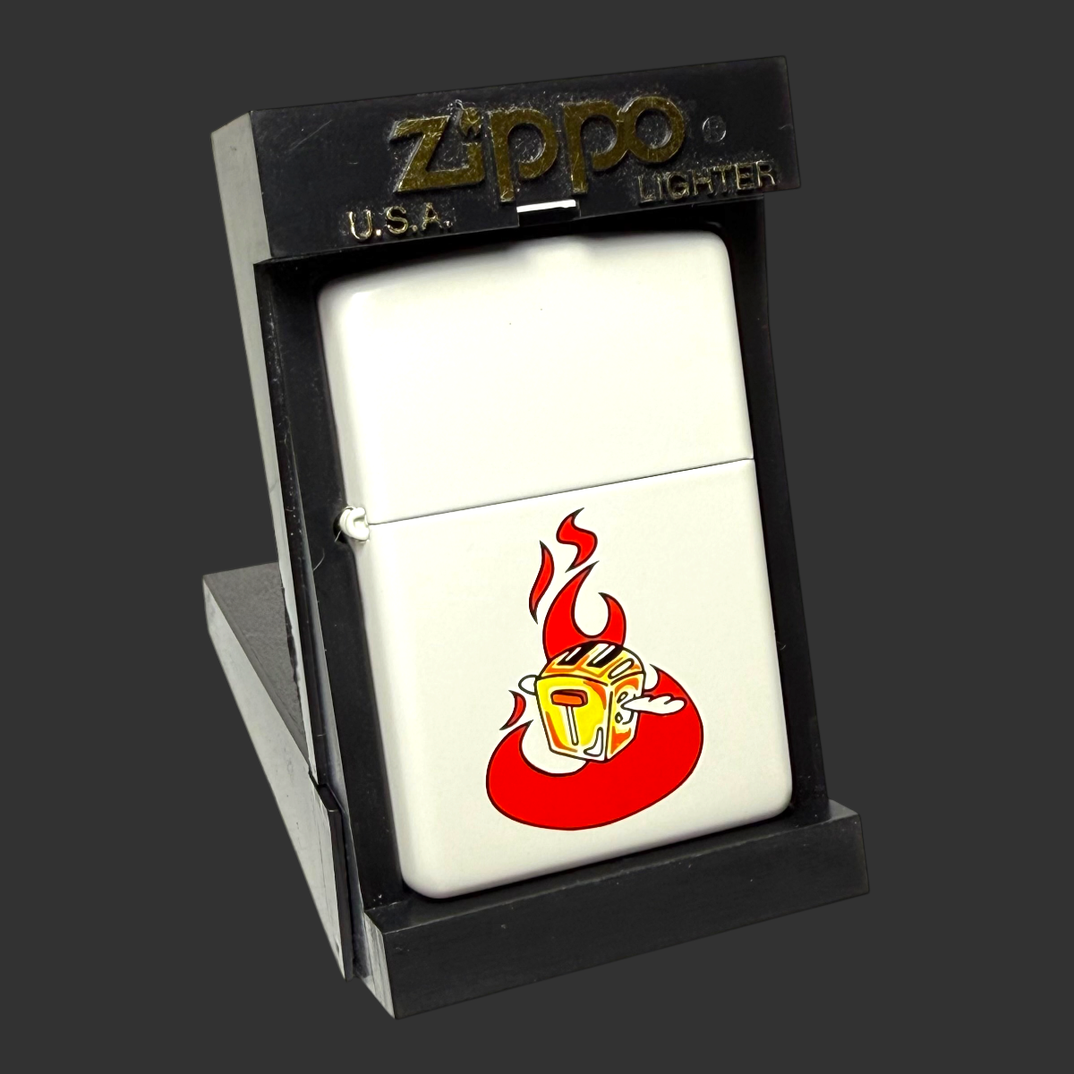2001 Terrace Flaming Club Zippo Lighter