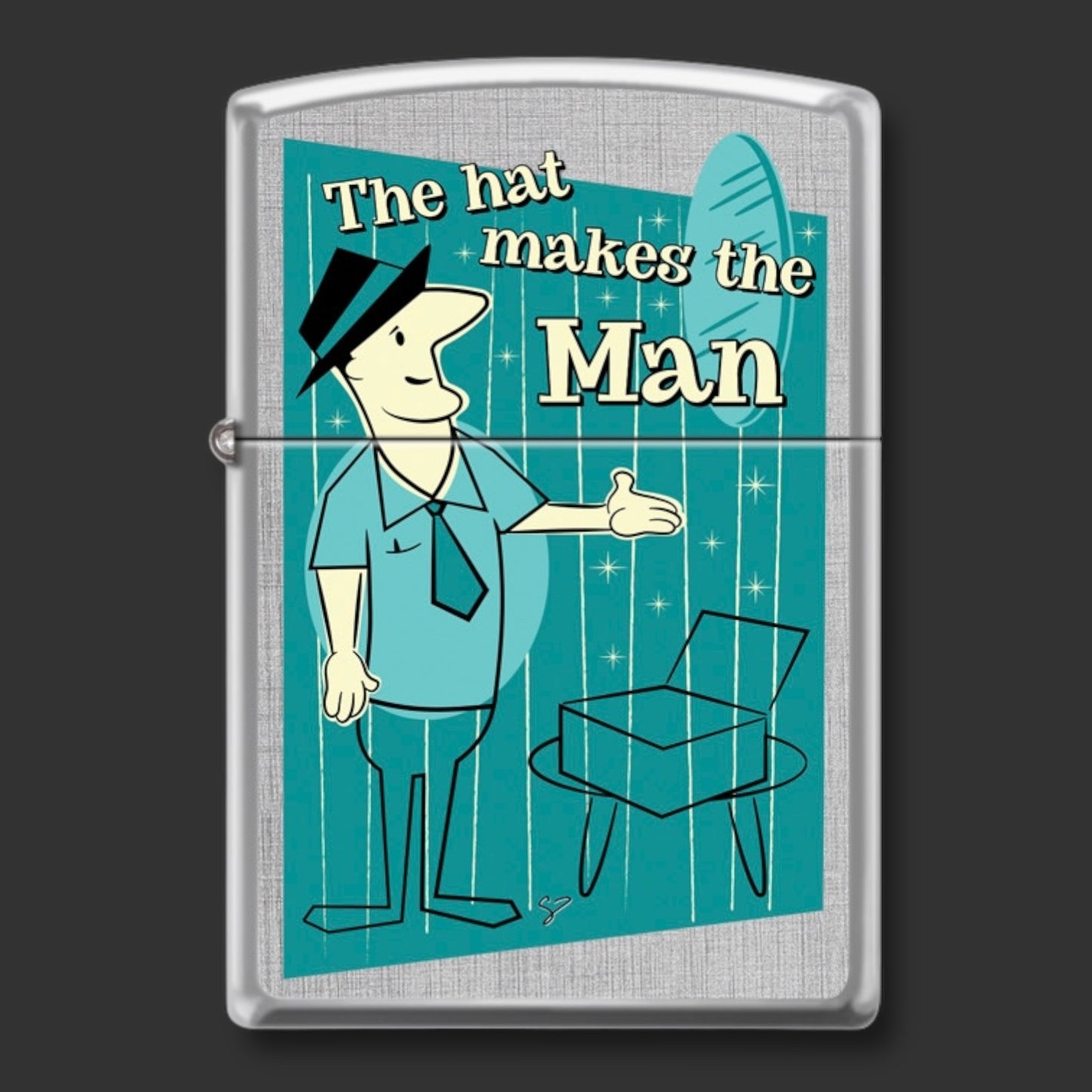 EXCLUSIVE - Riley's 66 Zippo Lighter - Mr. 66 Hat - Linen Weave