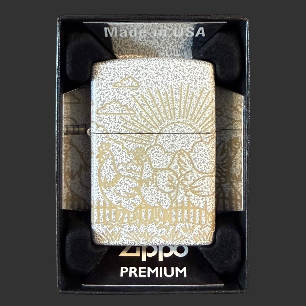 Zippo Lighter - SMS Exclusive - Chicken Line Walk