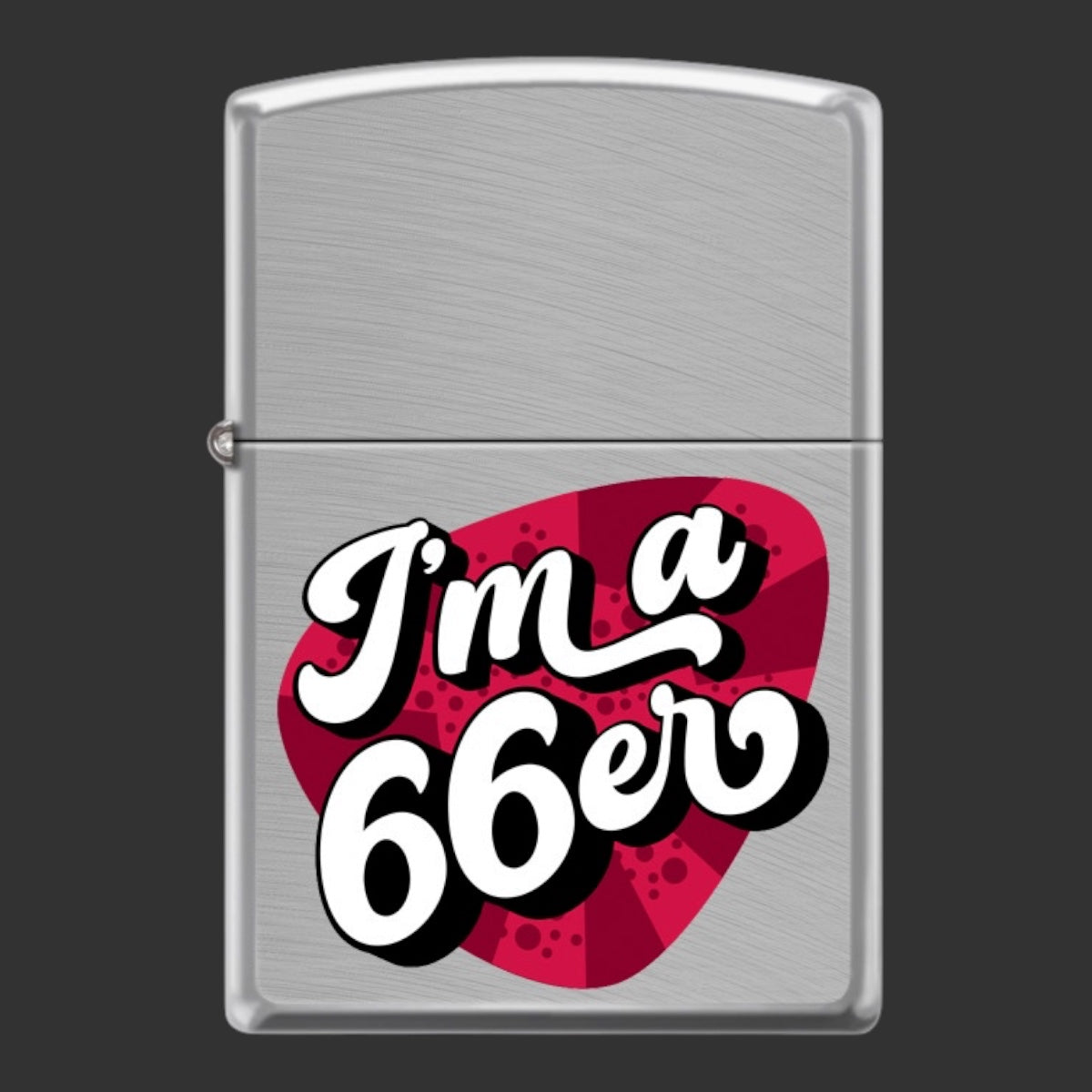 Original Riley's 66 I'm a 66er Zippo Lighter 7 of 30