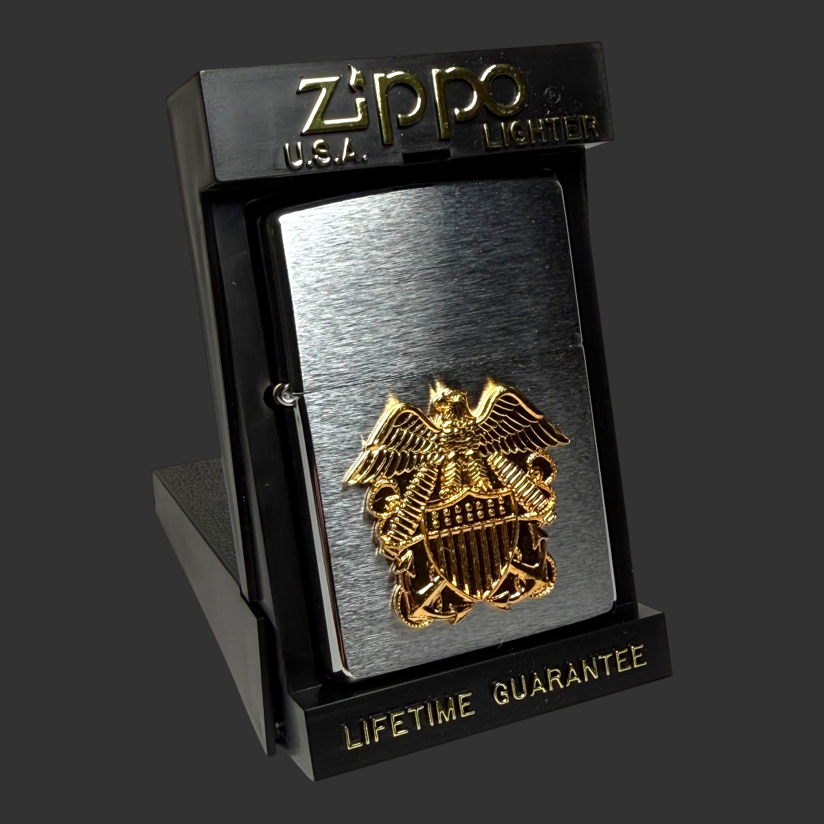 1998 US Navy Officer Zippo Lighter