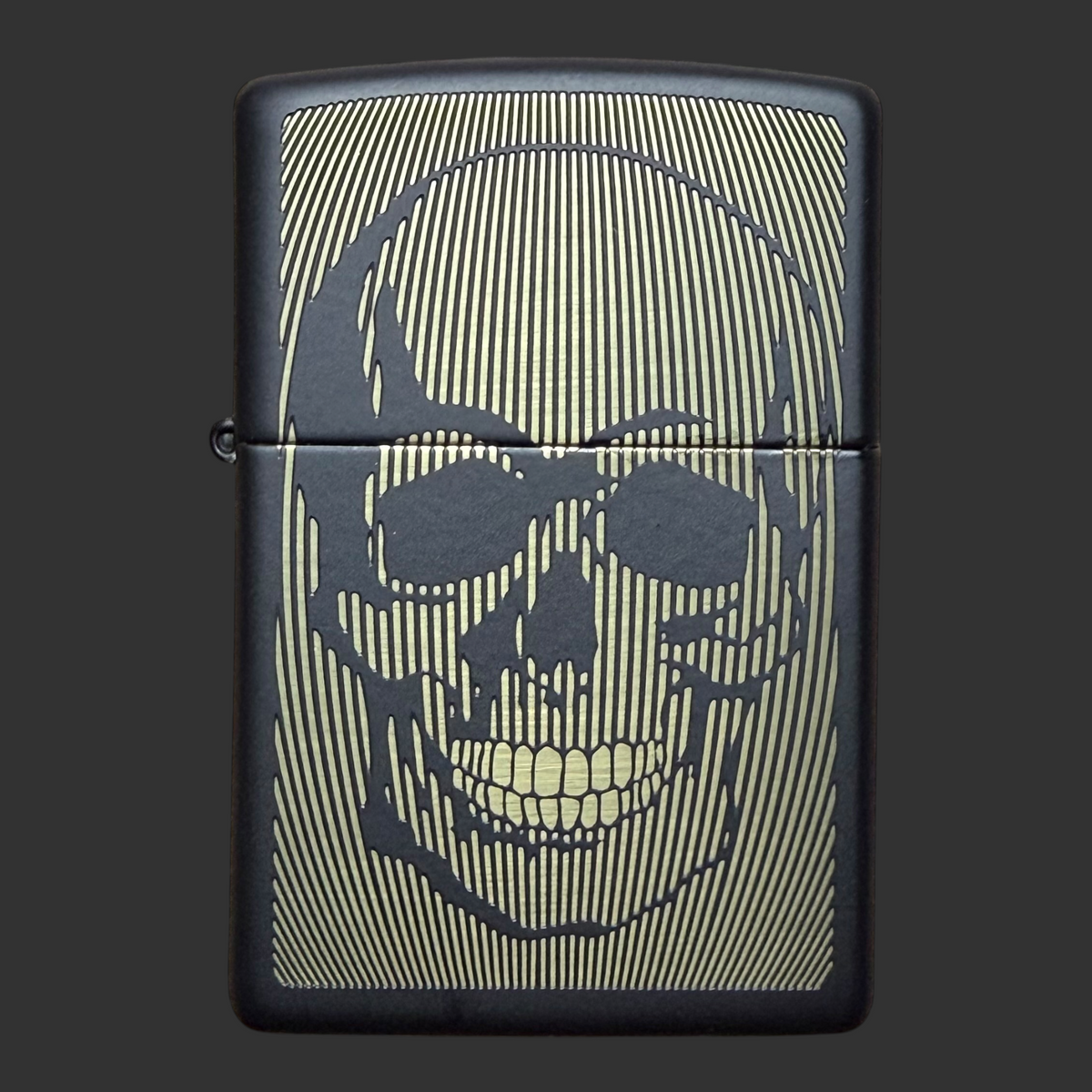 Skull Design Zippo Lighter