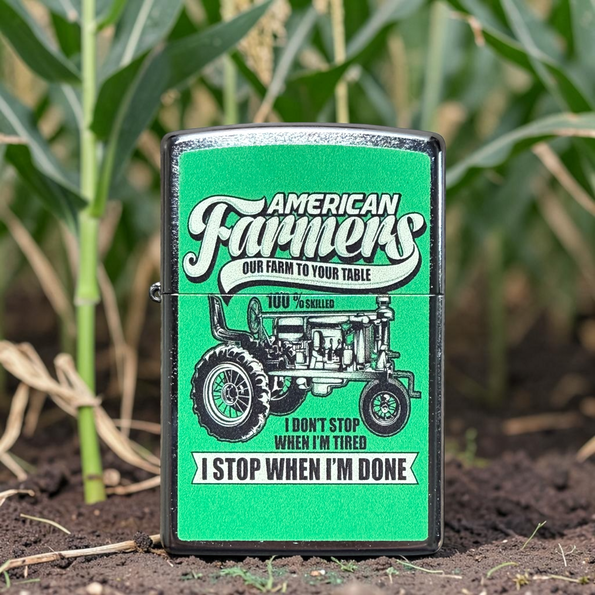 American Farmers Zippo Lighter