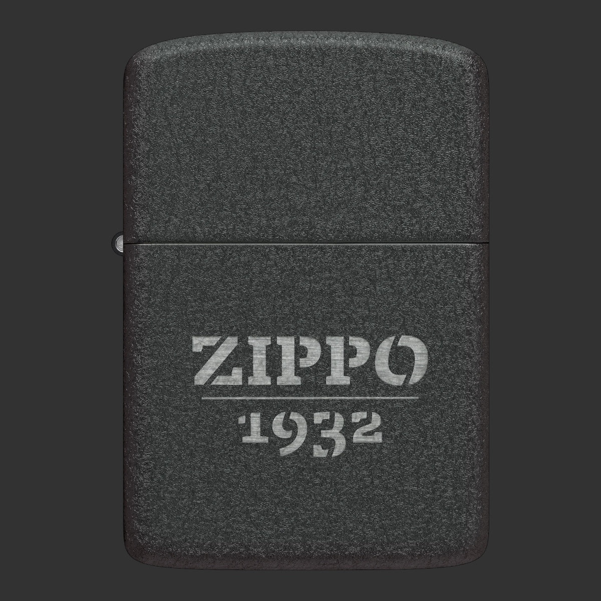 Zippo Lighter Design 1941 Replica Black Crackle