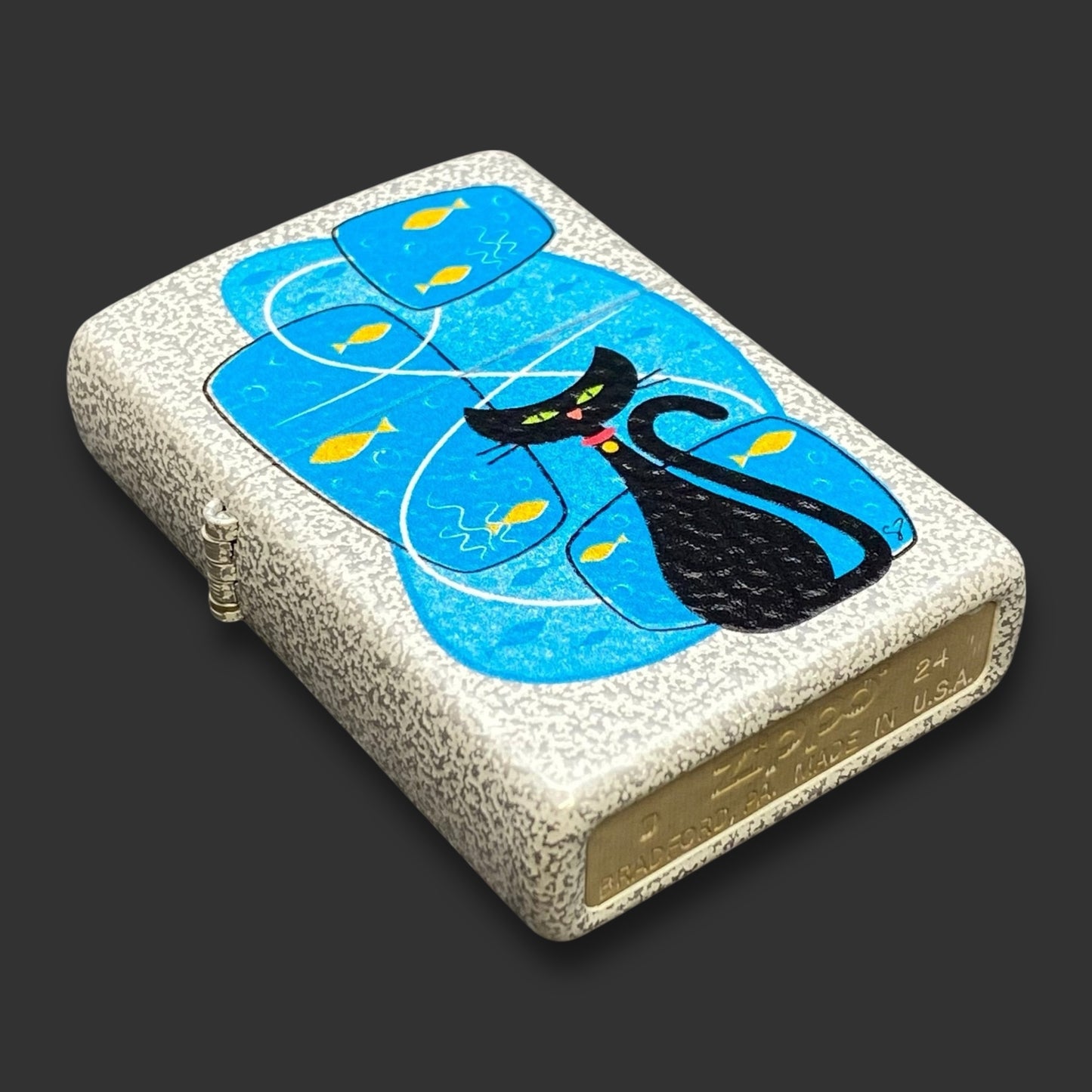 EXCLUSIVE - Riley's 66 Zippo Lighter - Fishful Thinking - Glacier