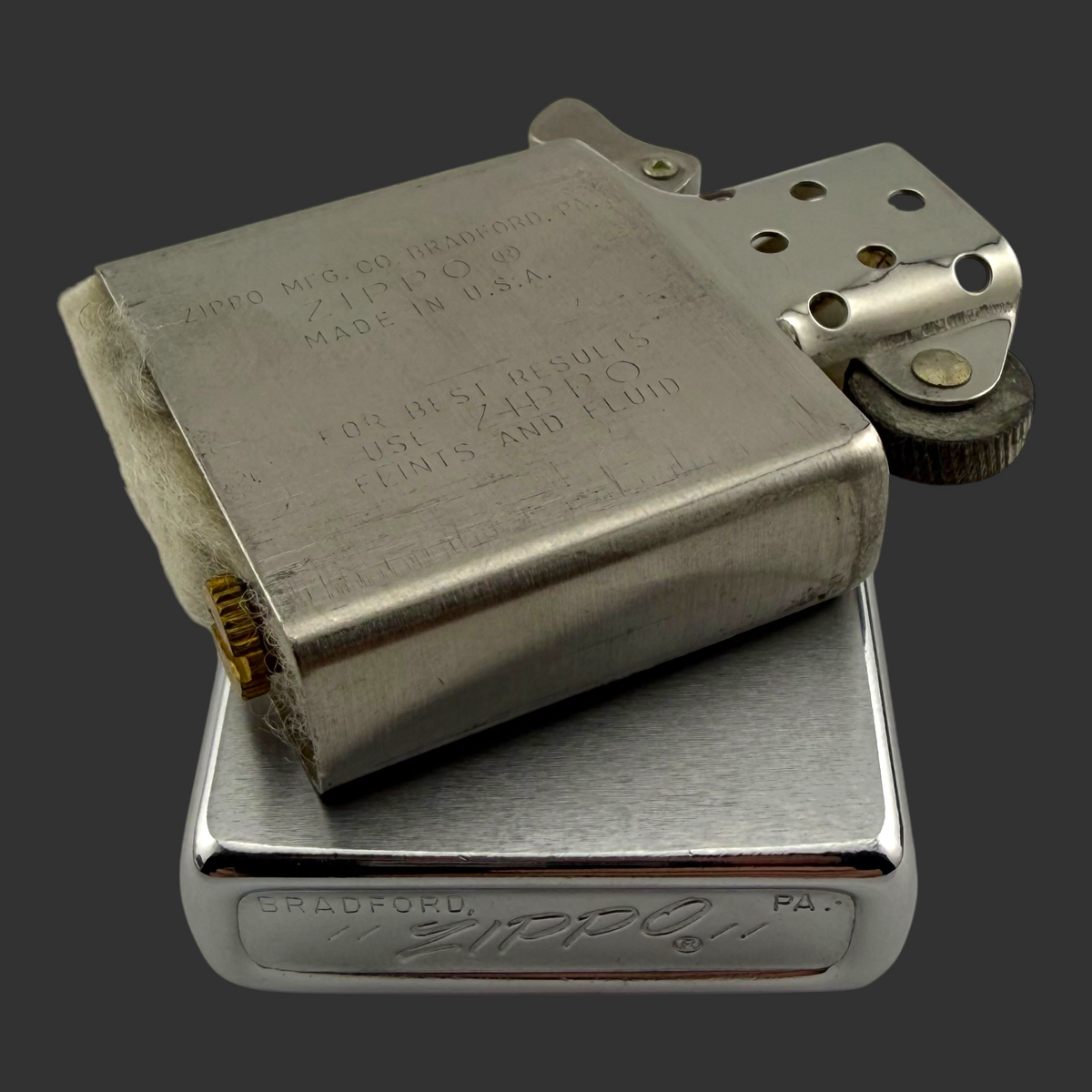 Lot of 5 Vintage Zippo Lighters