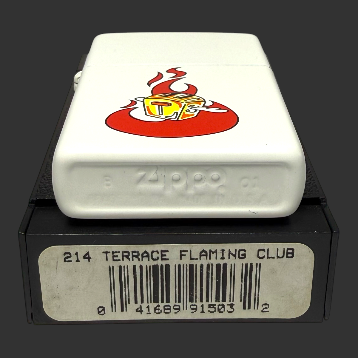 2001 Terrace Flaming Club Zippo Lighter