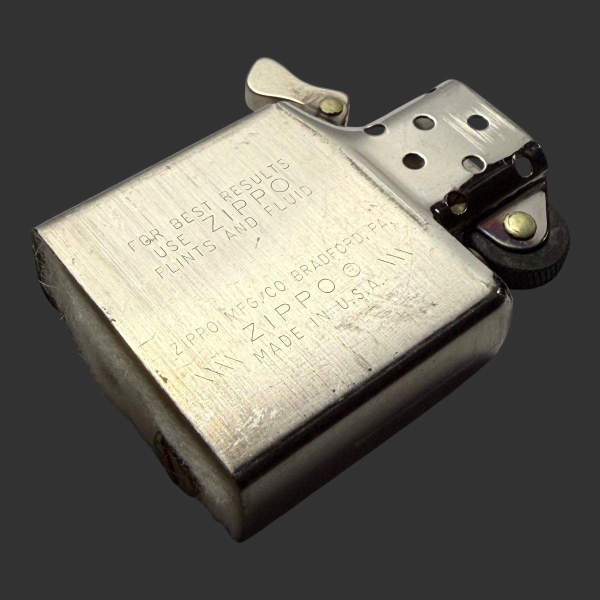 1982 Vintage USS Harry W. Hill DD-986 Zippo Lighter