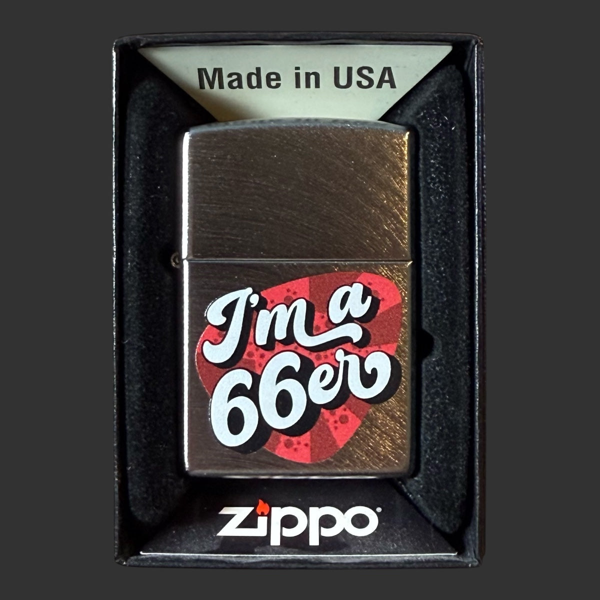 Original Riley's 66 I'm a 66er Zippo Lighter 7 of 30