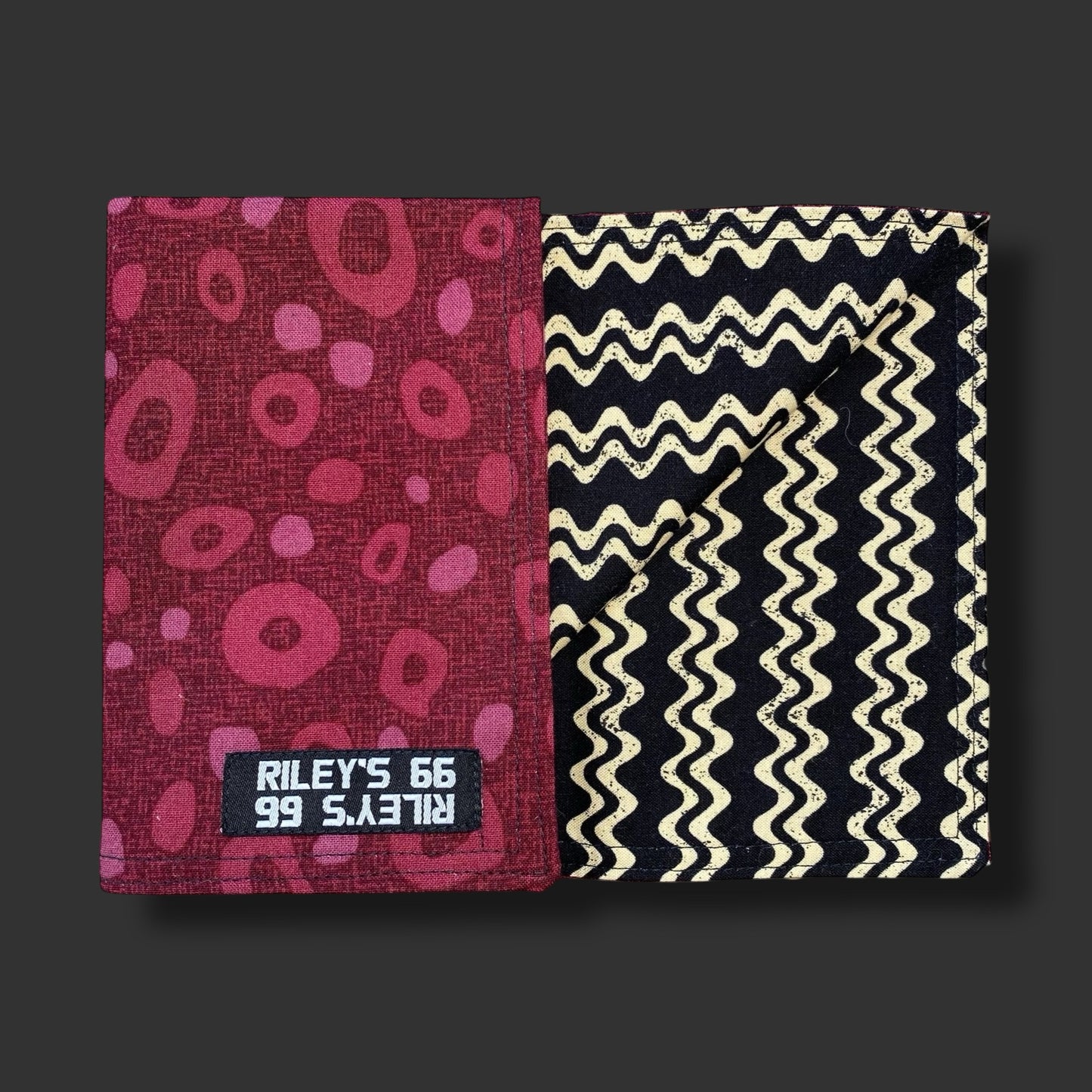 Mid Mod Burgundy Hanky