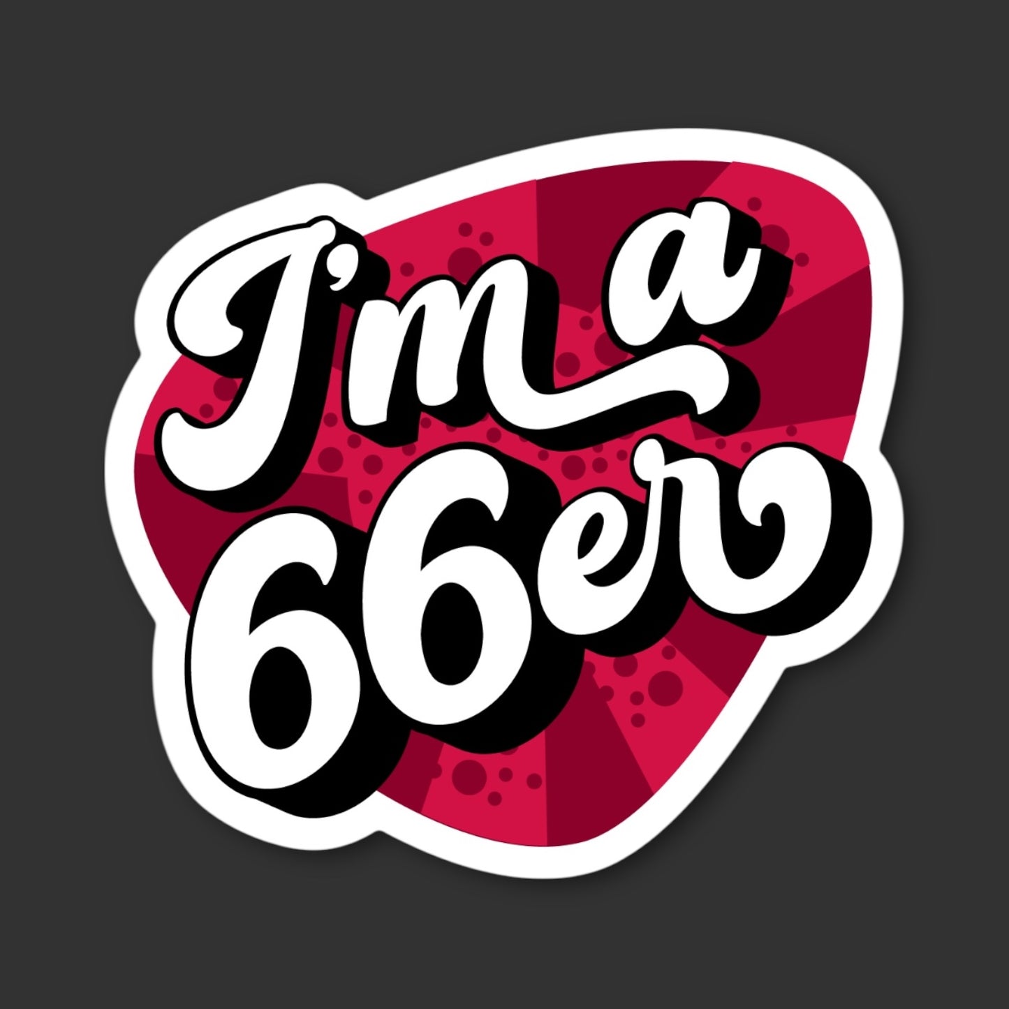 I'm a 66er Sticker