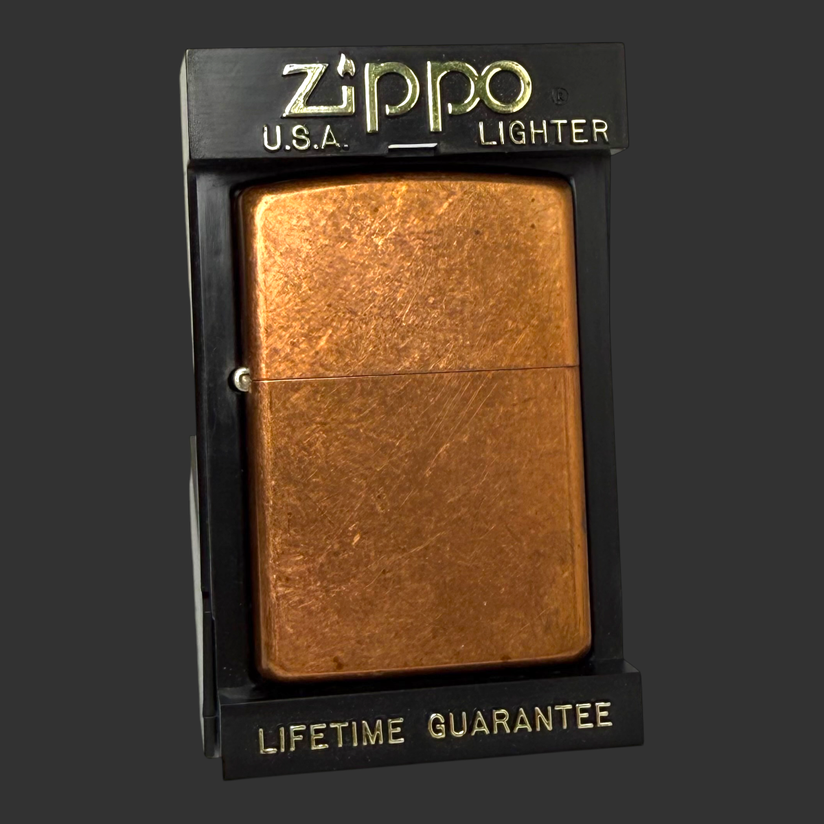 2003 Solid Copper Zippo Lighter