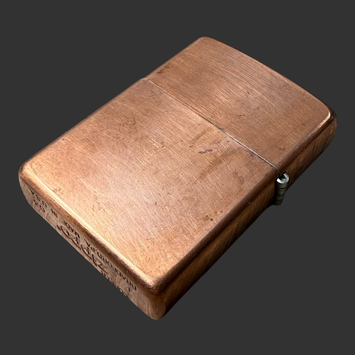 2003 Solid Copper Zippo Lighter