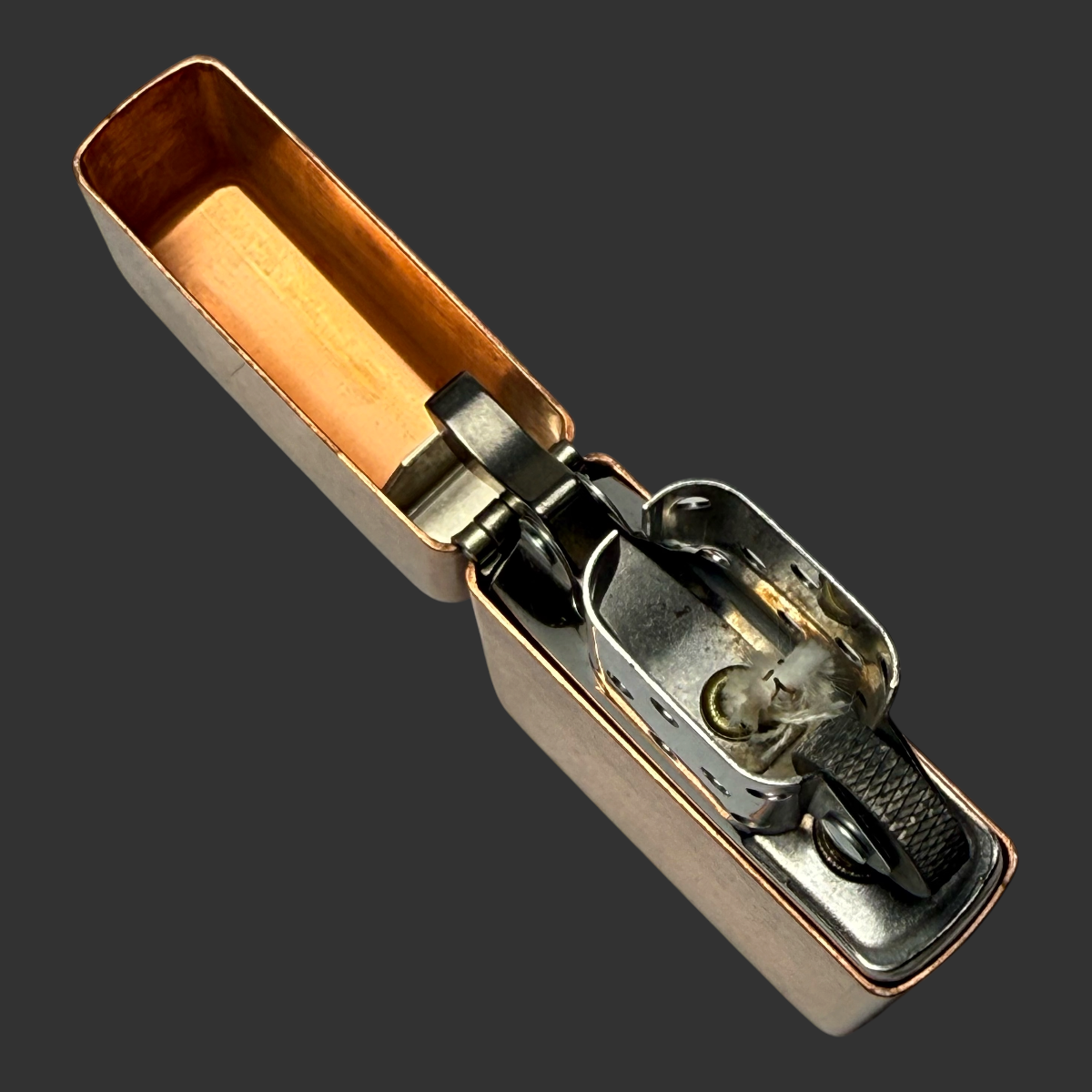 2003 Solid Copper Zippo Lighter