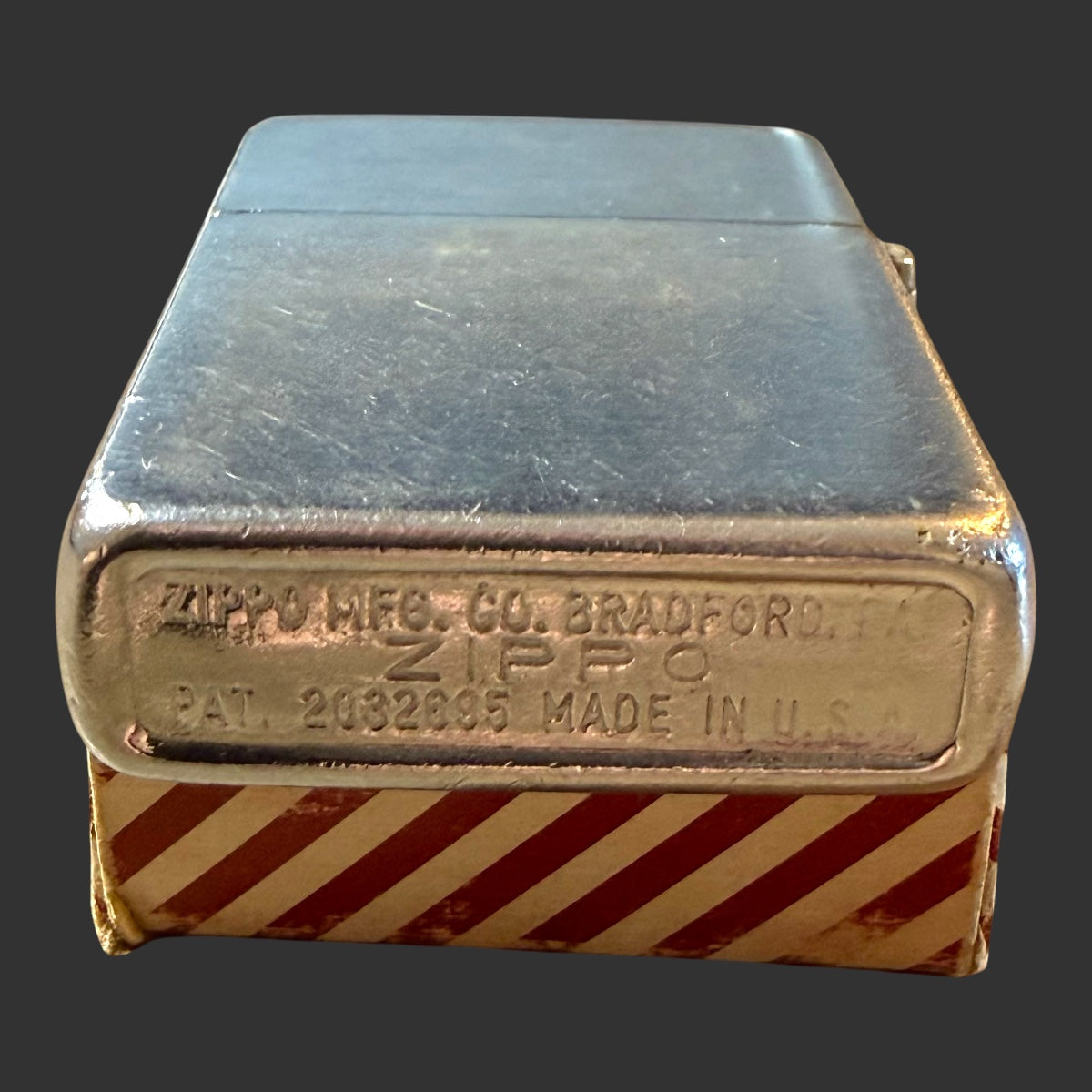 1952 Vintage Zippo Lighter Taylor Roofing Company Bradford, PA