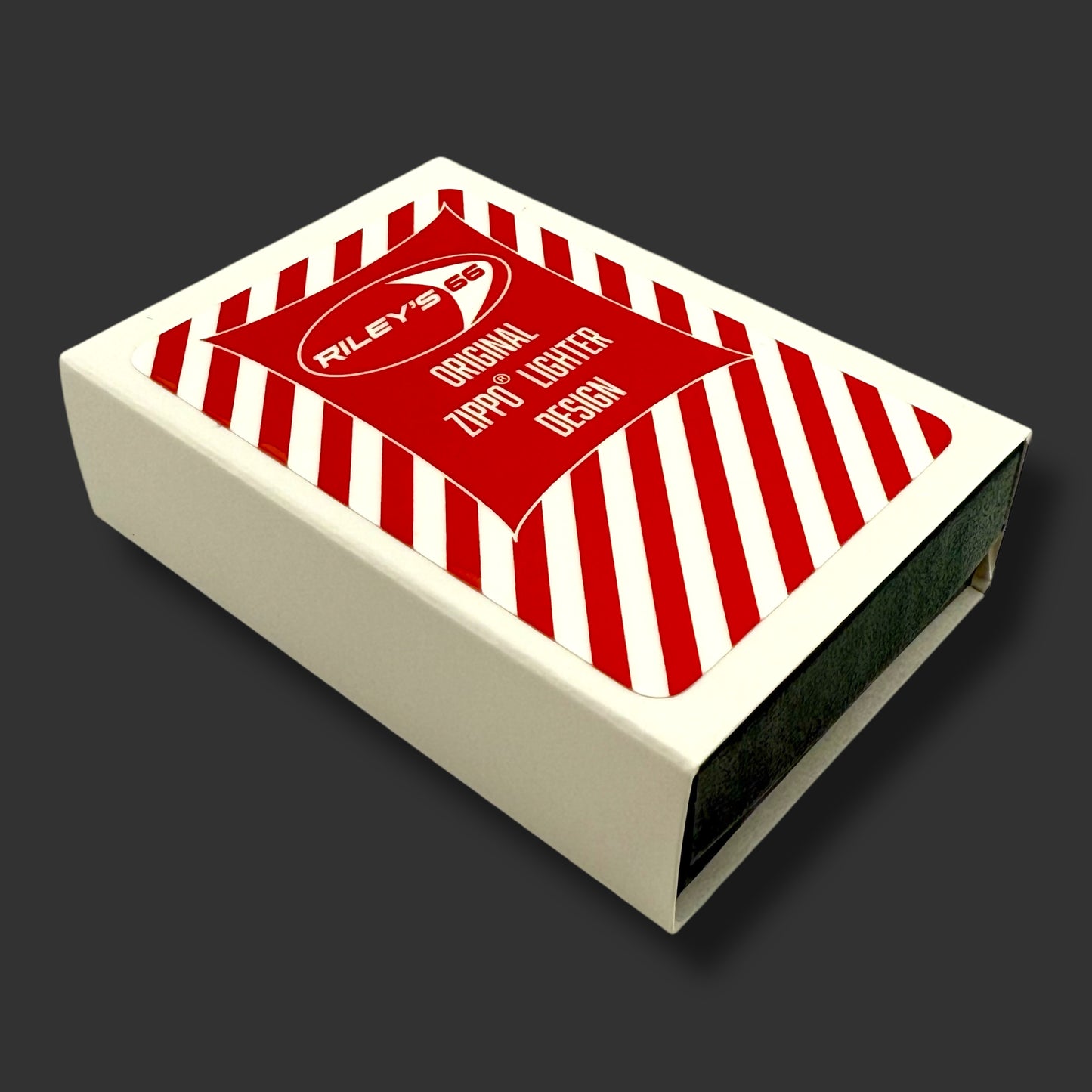 EXCLUSIVE - Riley's 66 Zippo Lighter - Don't touch my Zippo - White Matte