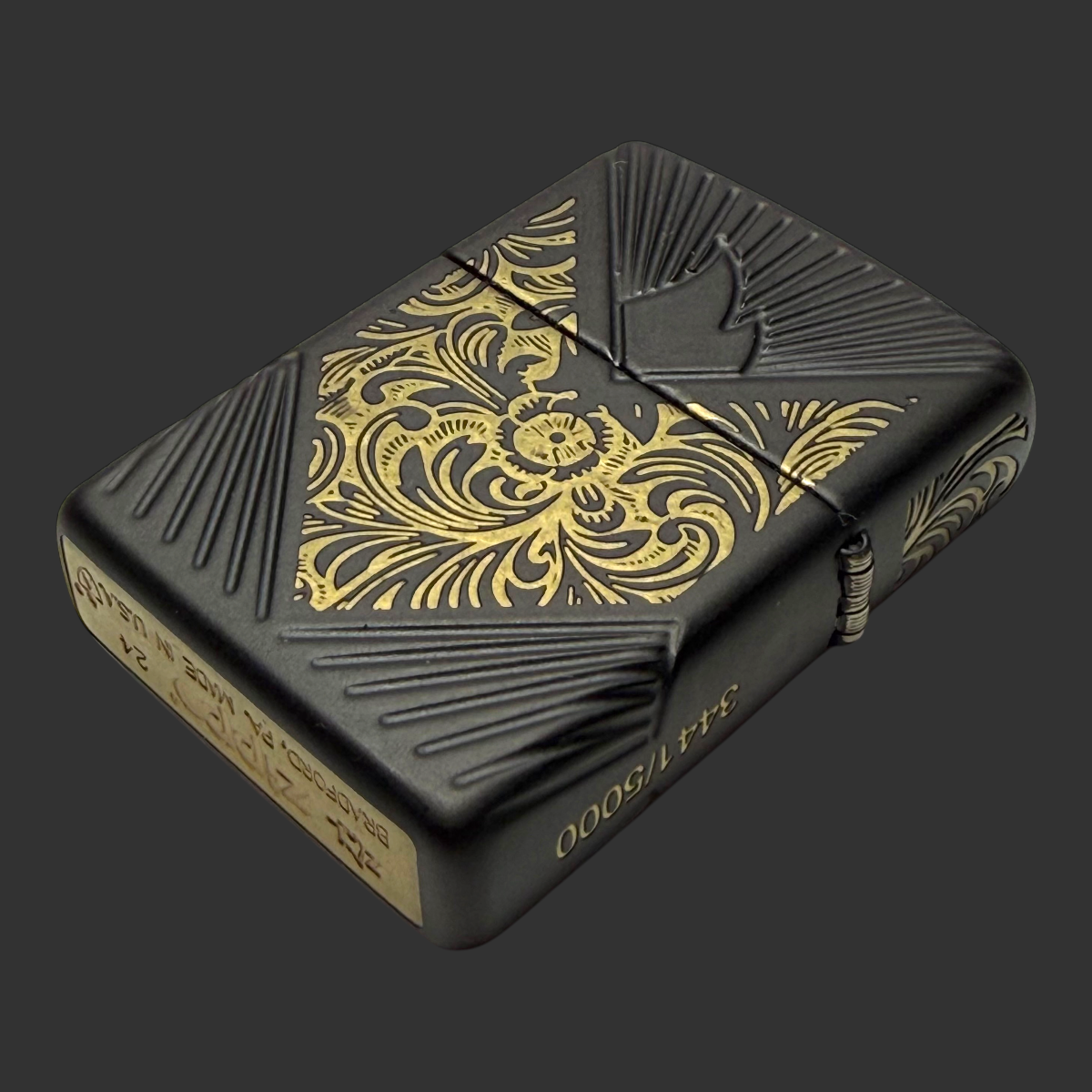 2024 Collectible of the Year Florentine Zippo Lighter # 3441/5000