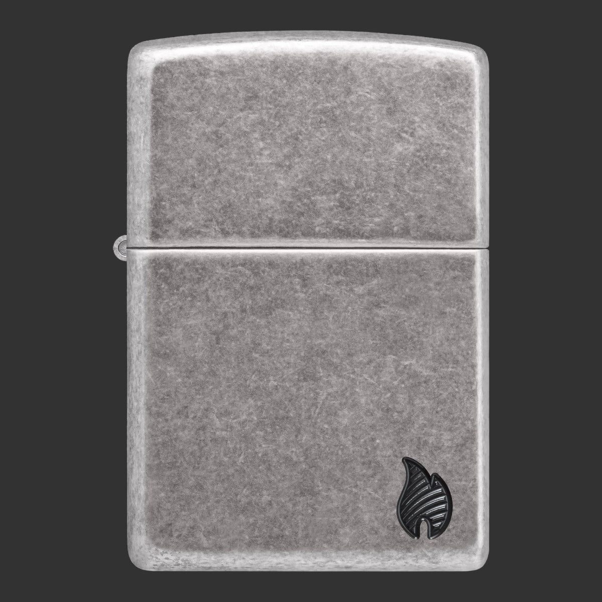 Zippo Lighter Armor® Antique Silver Flame Design