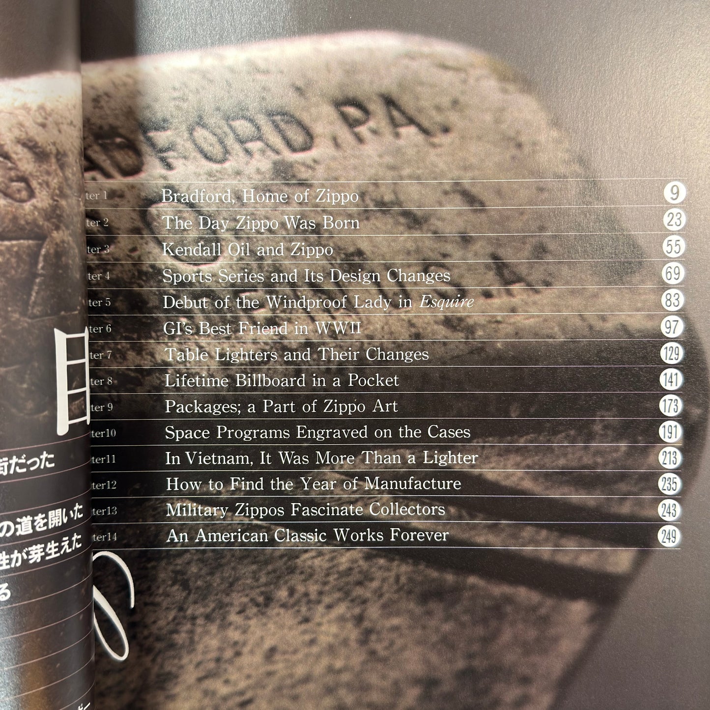 Japanese Zippo Lighter Collection Manual 1