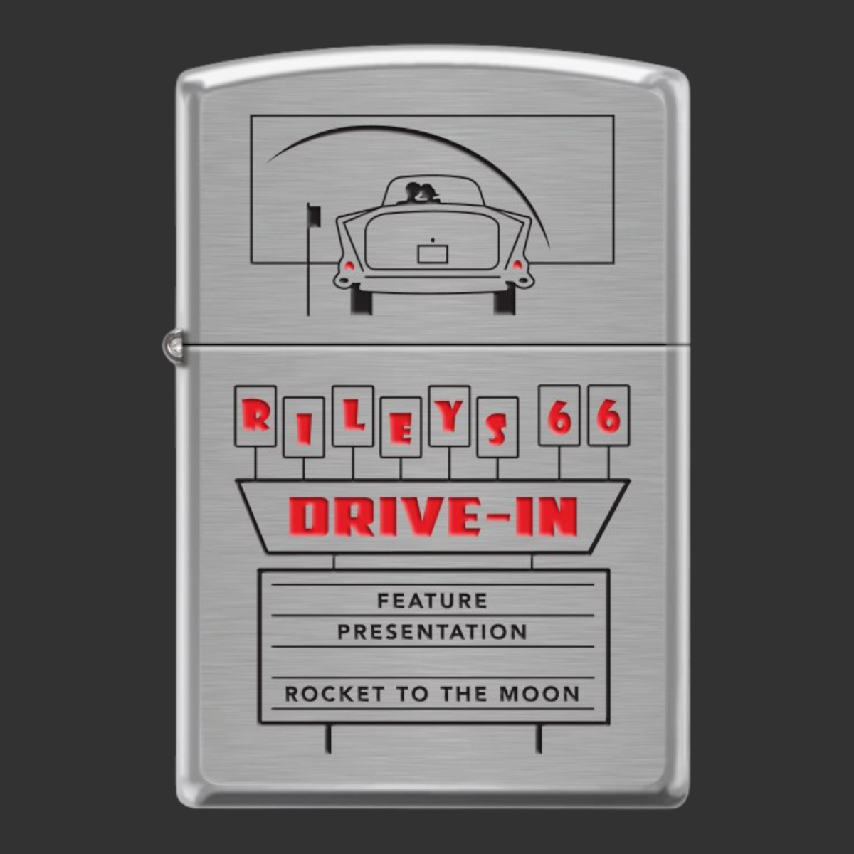 Original Riley's 66 Drive-In Zippo Lighter