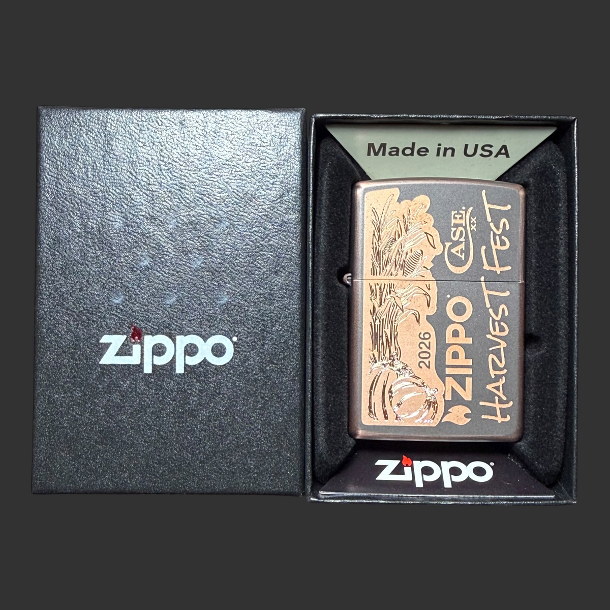 2026 Harvest Fest Zippo Lighter - 66/100