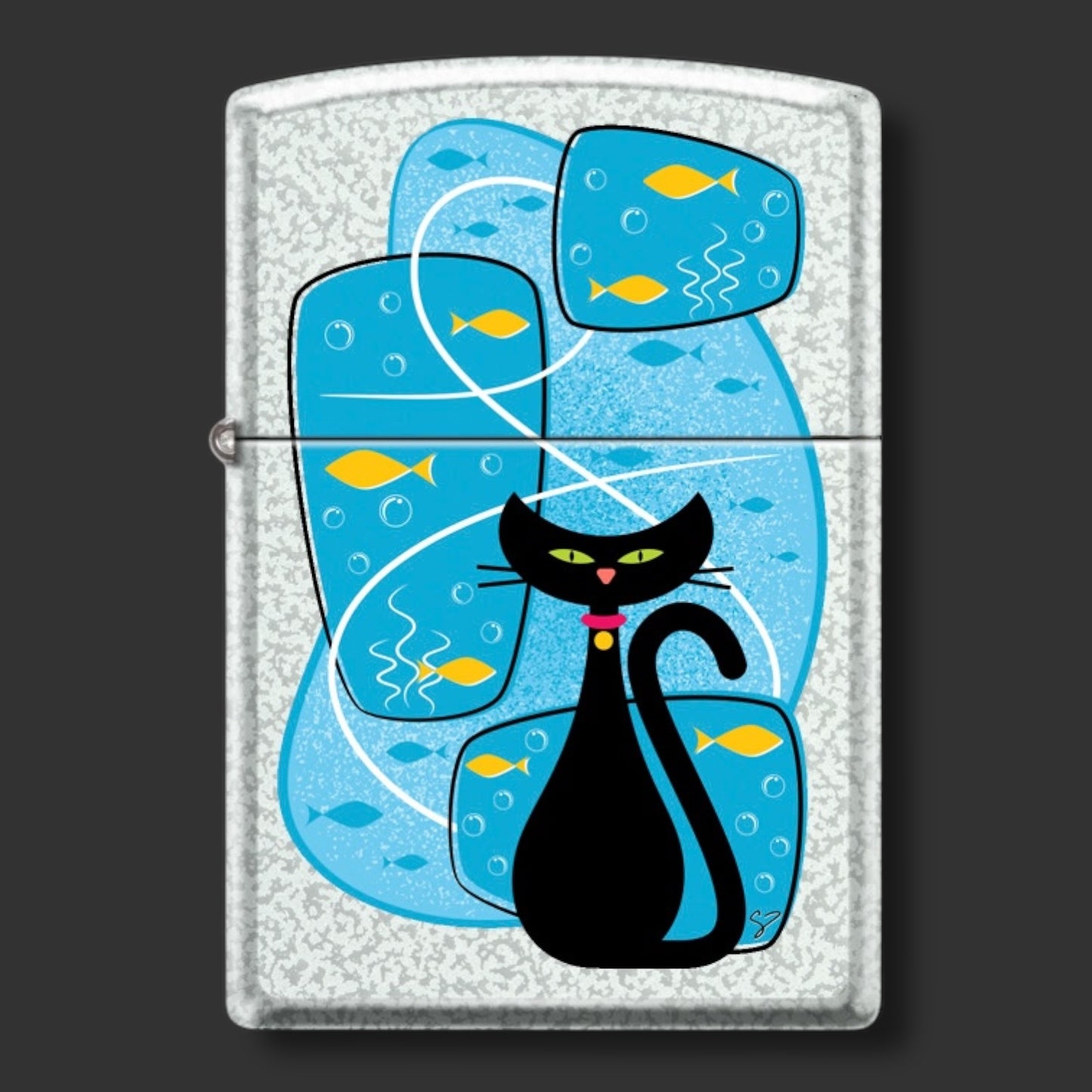 EXCLUSIVE - Riley's 66 Zippo Lighter - Fishful Thinking - Glacier