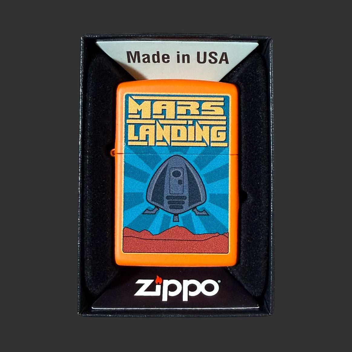 2018 Original Riley's 66 Mars Landing Zippo Lighter