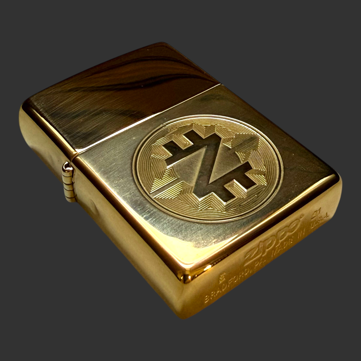 Original Riley's 66 Crypto Zippo Lighter