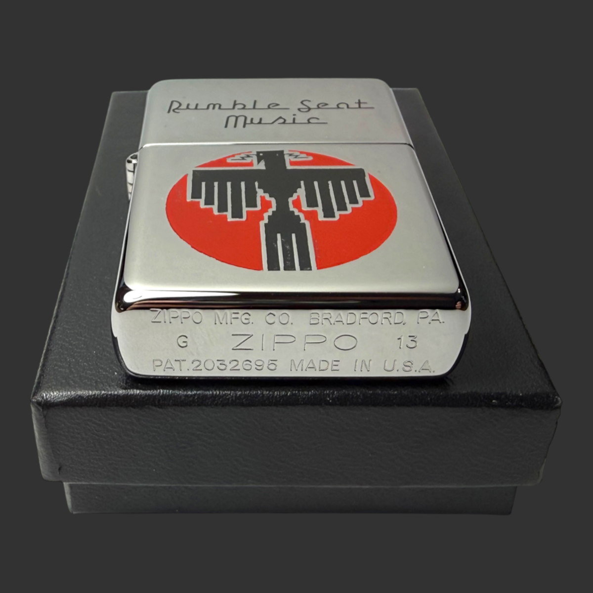 2013 Rumble Seat Music Zippo Lighter