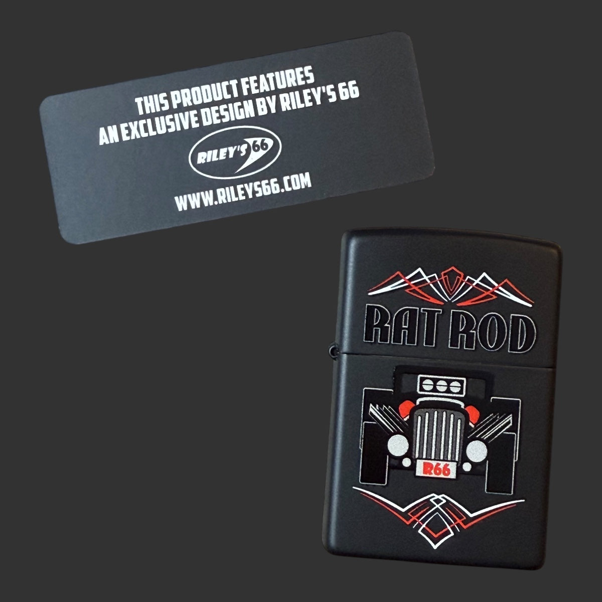 Original Riley's 66 Rat Rod Zippo Lighter