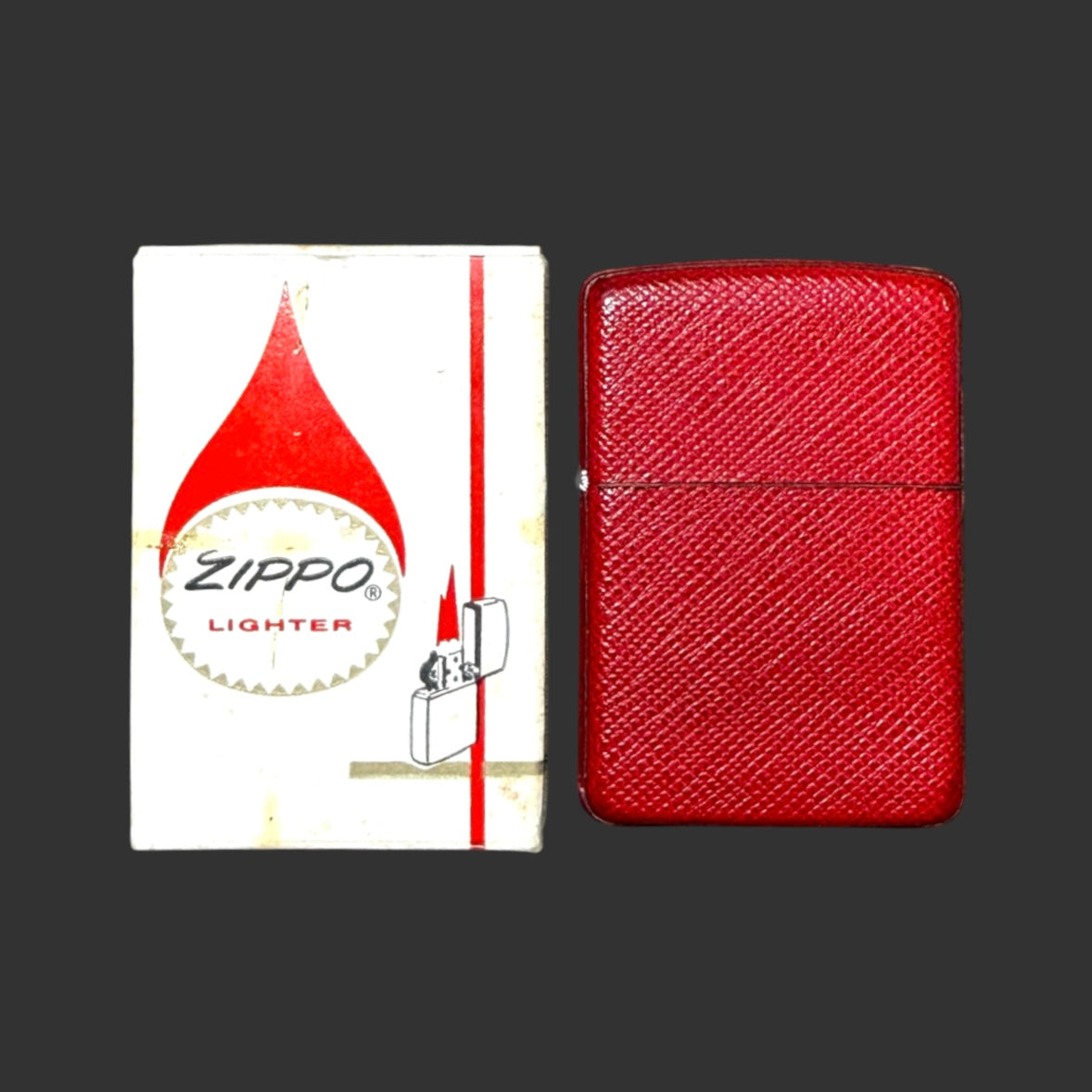 Test Sample Ducas Leather Zippo Lighter