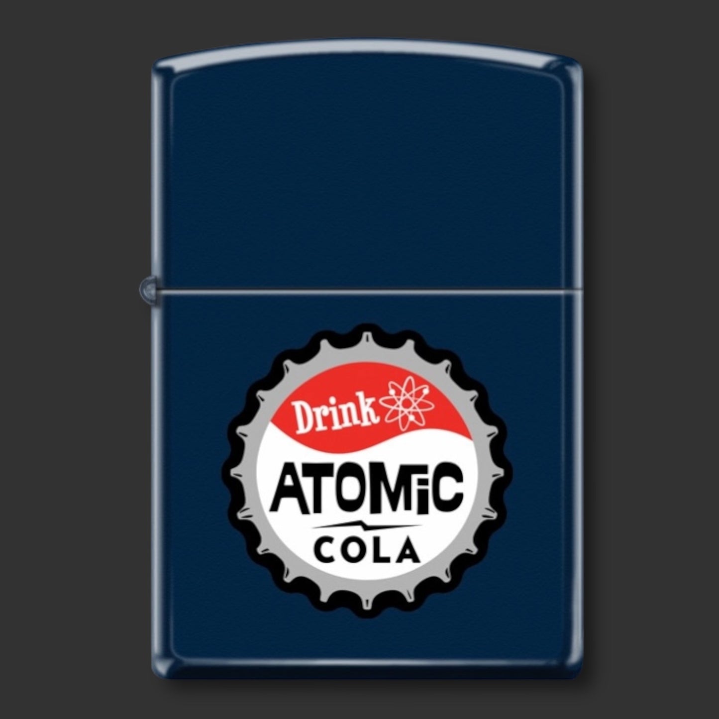EXCLUSIVE - Riley's 66 Zippo Lighter - Atomic Cola - Navy Matte
