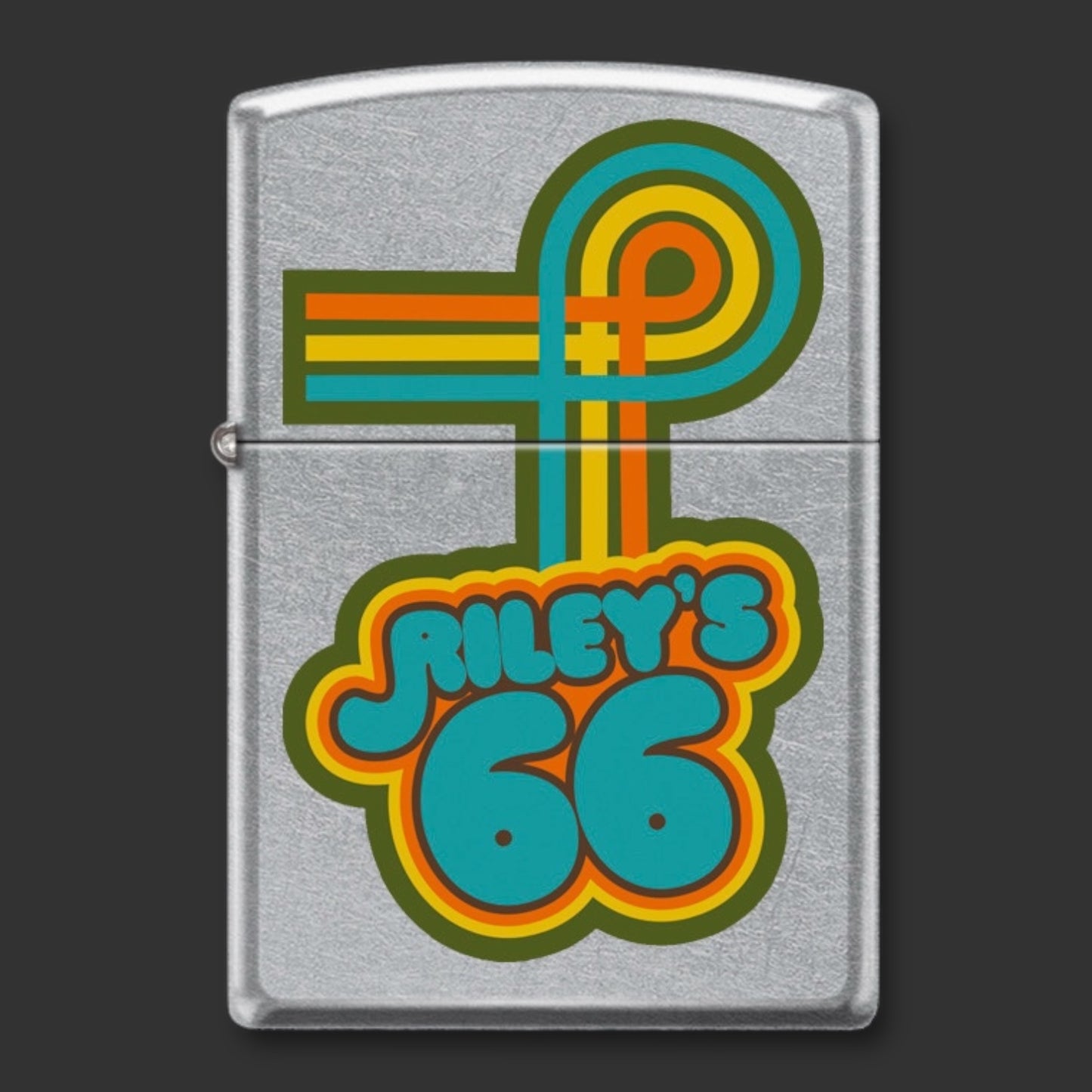EXCLUSIVE - Riley's 66 Zippo Lighter - Groovy R66 - Street Chrome™️