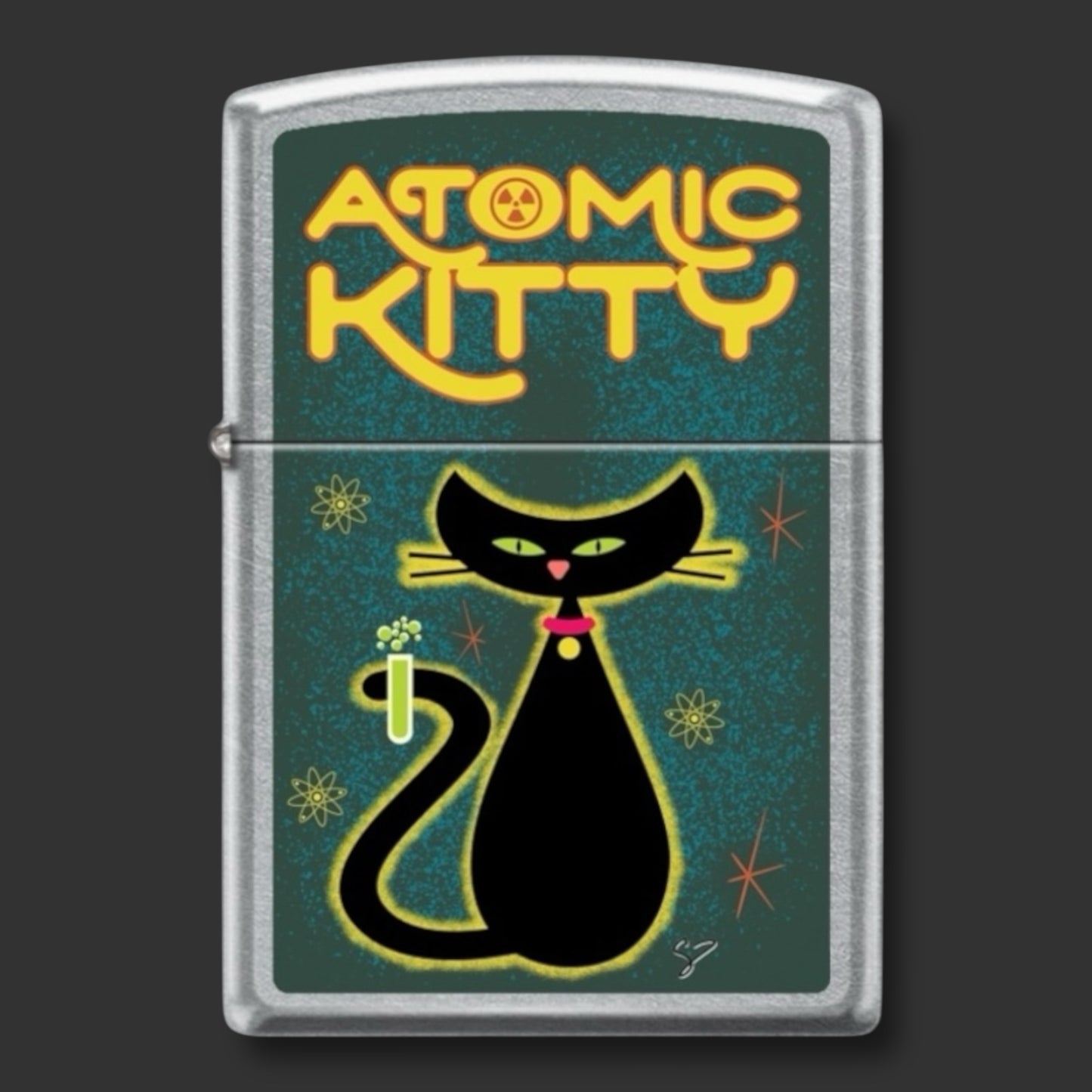 EXCLUSIVE - Riley's 66 Zippo Lighter - Atomic Kitty - Street Chrome™️