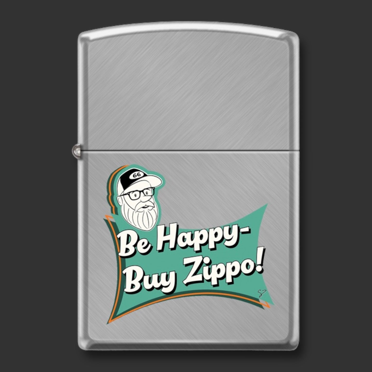 EXCLUSIVE - Riley's 66 Zippo Lighter - Buy Zippo! - Herringbone Sweep