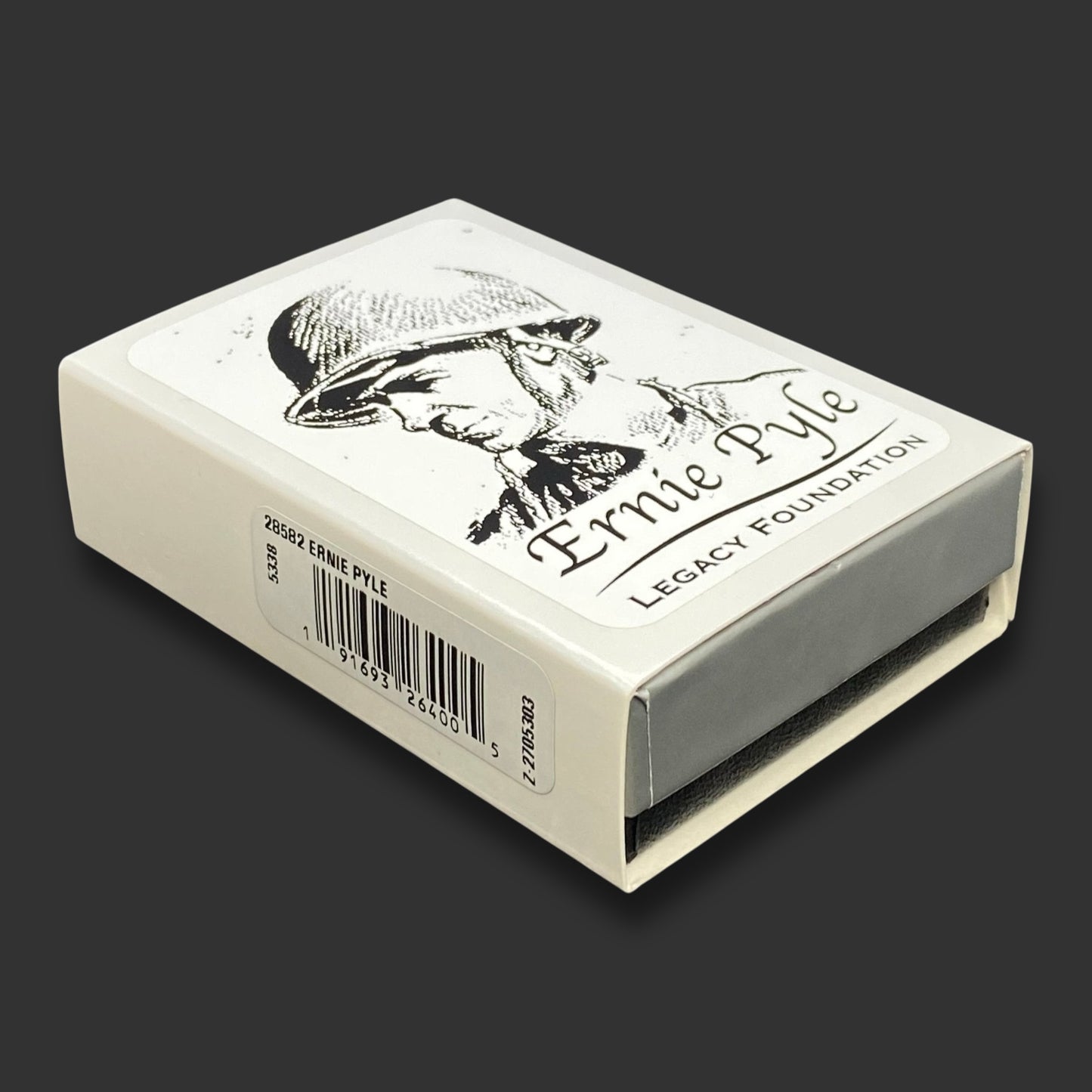 Zippo Lighter - Ernie Pyle Tribute - Black Crackle®