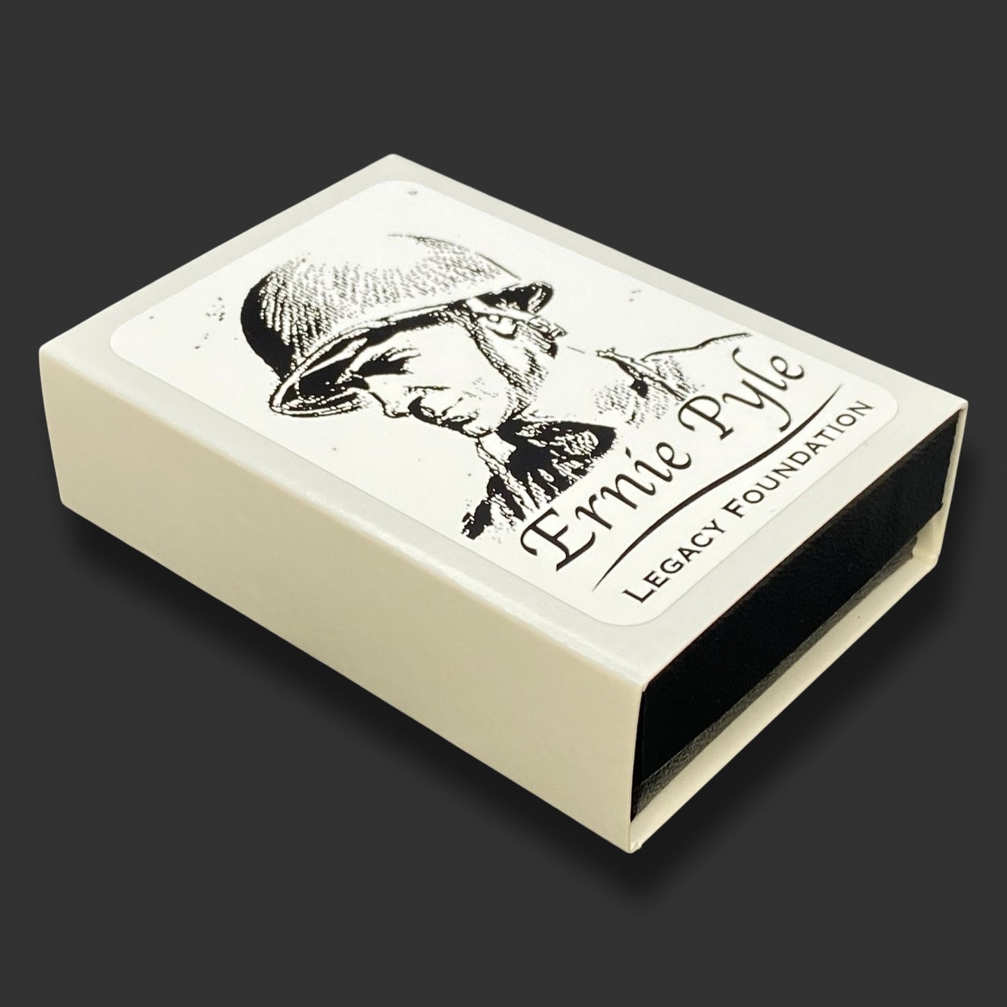 Zippo Lighter - Ernie Pyle Tribute - Brushed Chrome