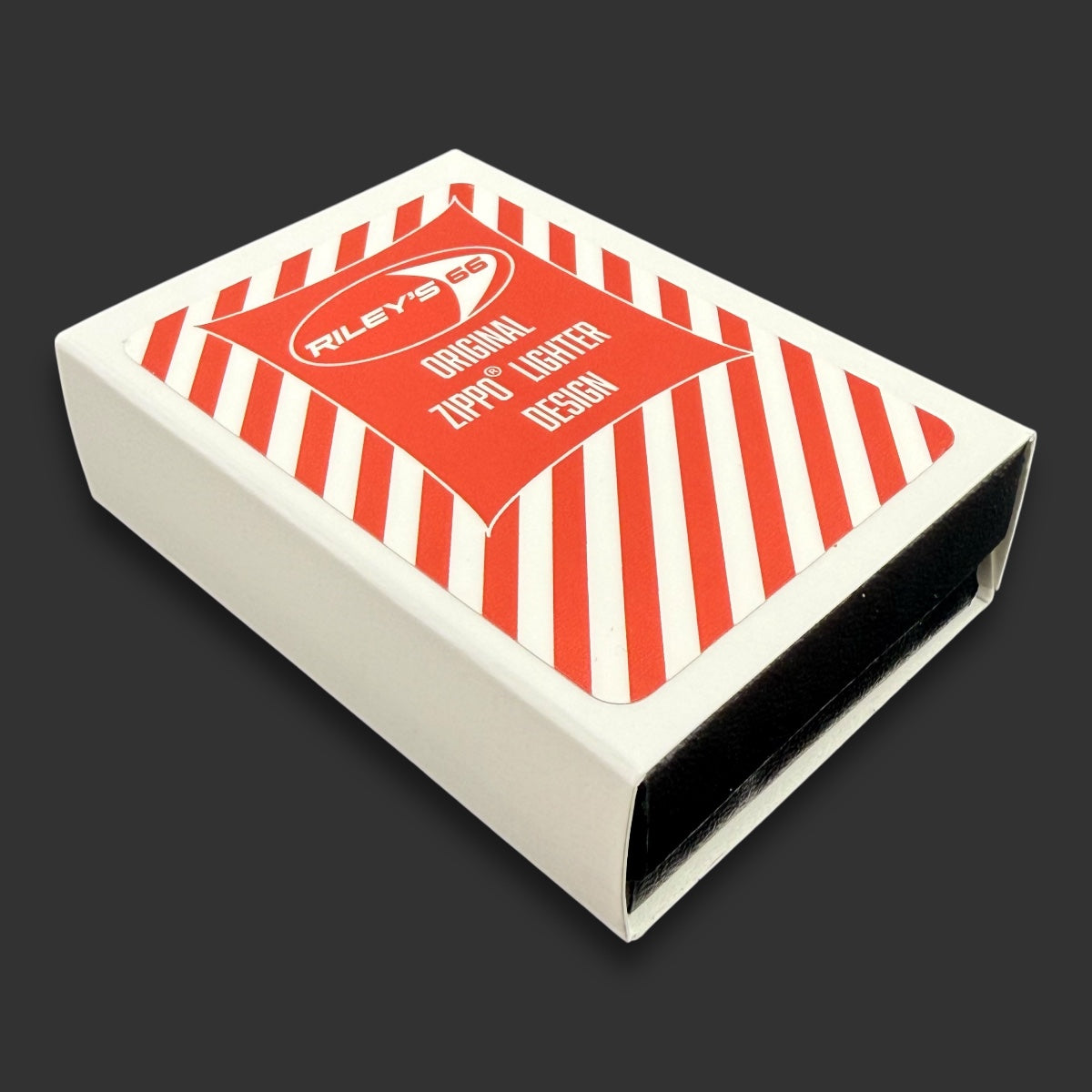 Original Riley's 66 Go West Zippo Lighter