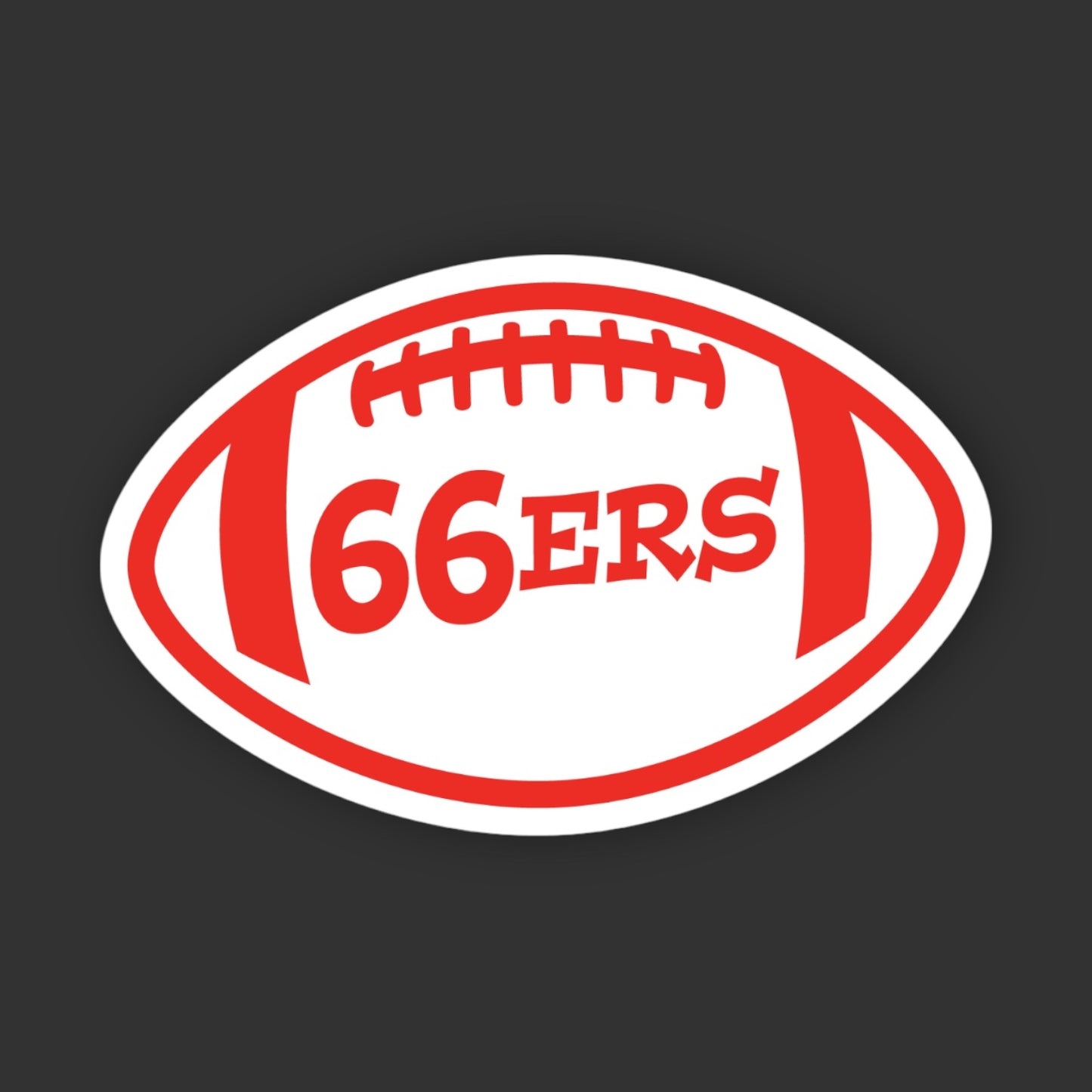 Riley's 66ers Sticker