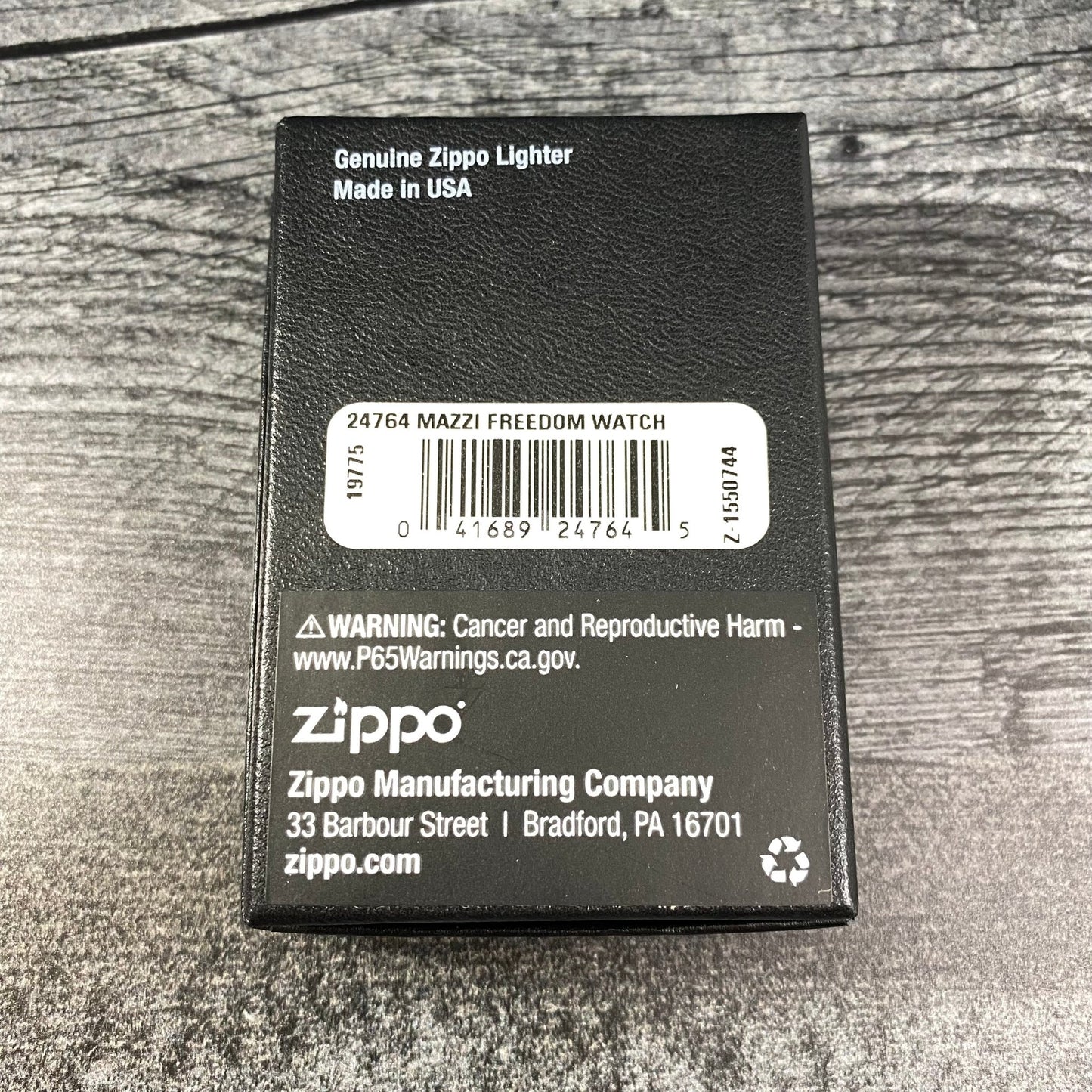 ZIPPO LIGHTER - MAZZI® Eagle - STREET CHROME™️ - Riley's 66 LLC