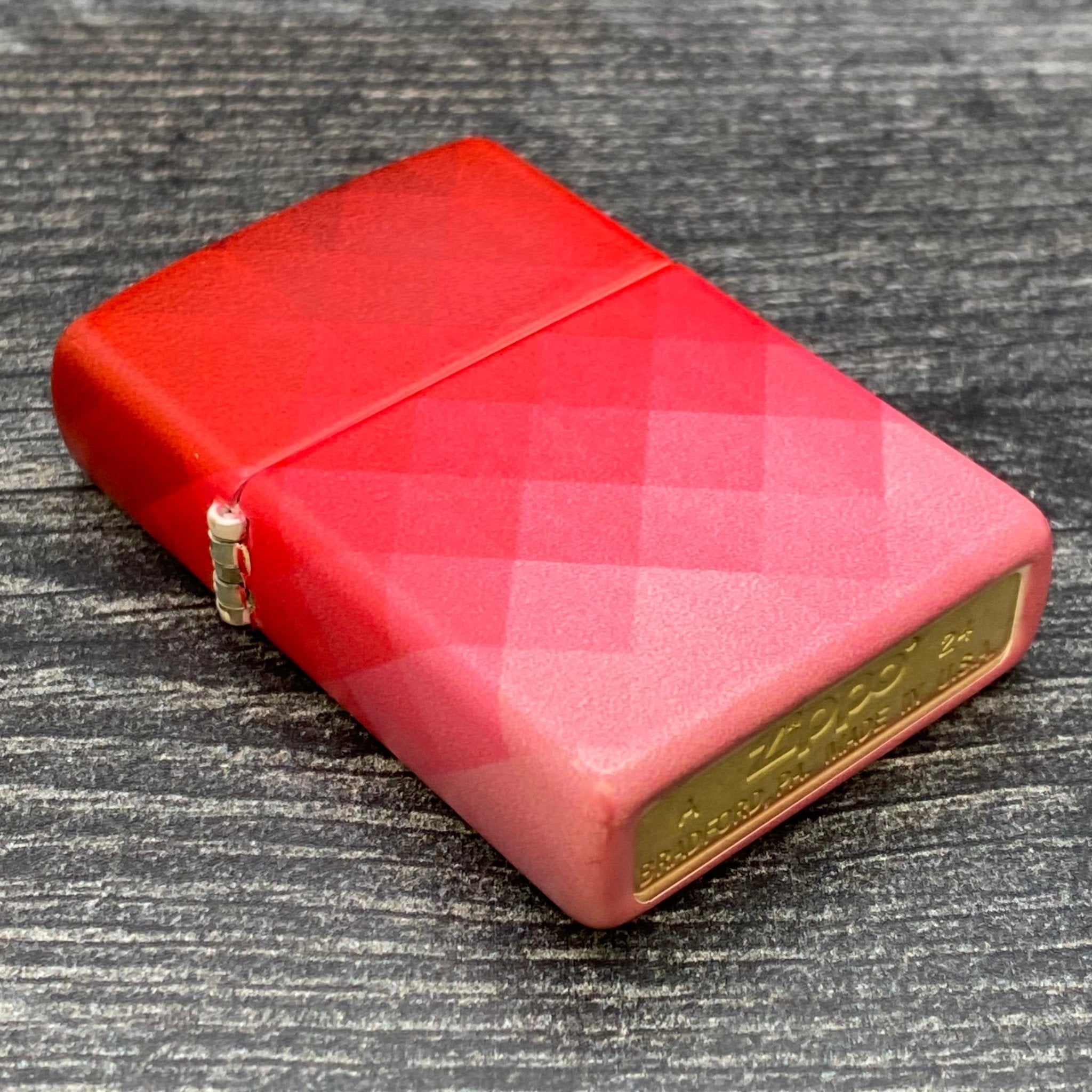 Zippo Lighter - Pink Shapes - 540 Color - Riley's 66 LLC