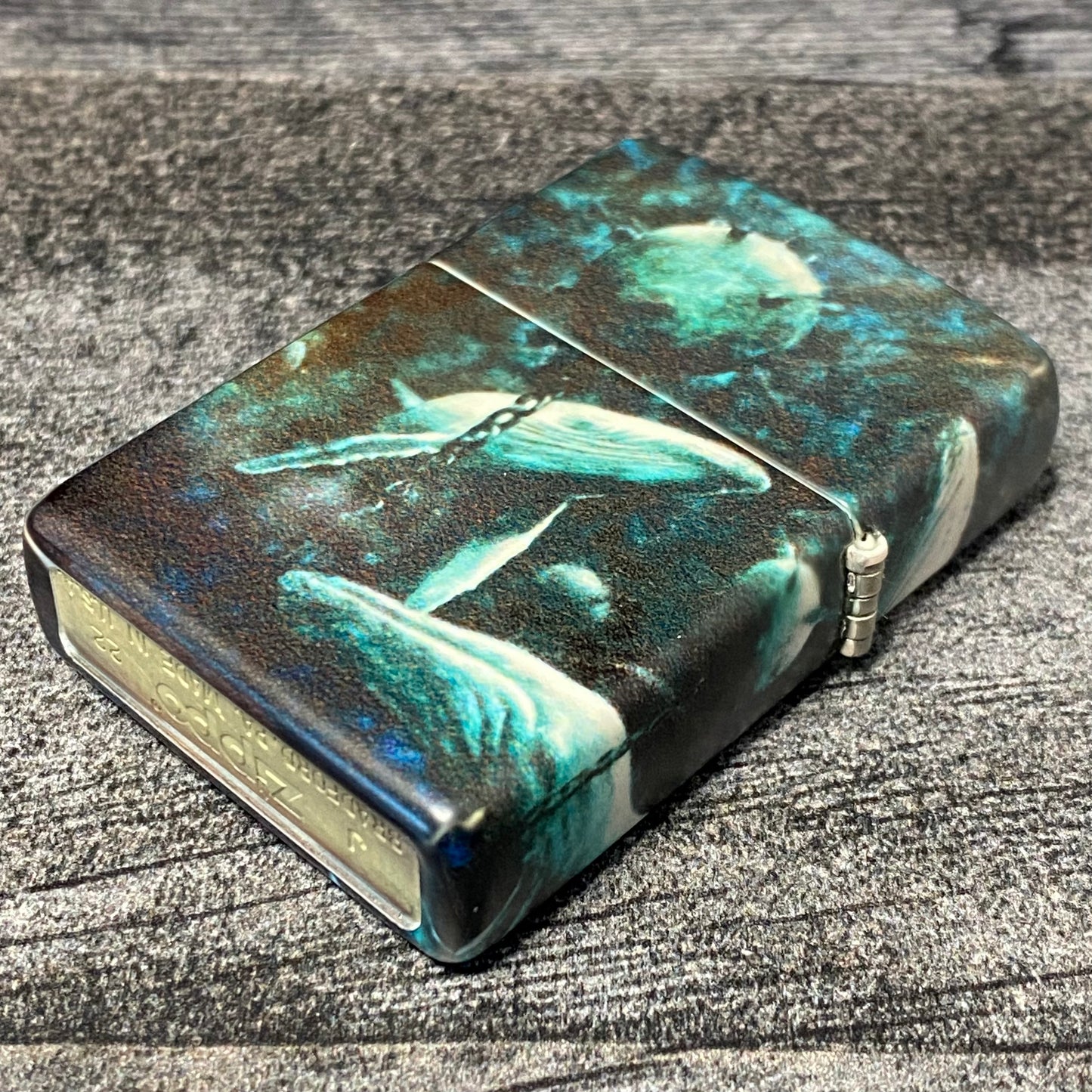 Zippo Lighter - Spazuk Whales - 540 Color