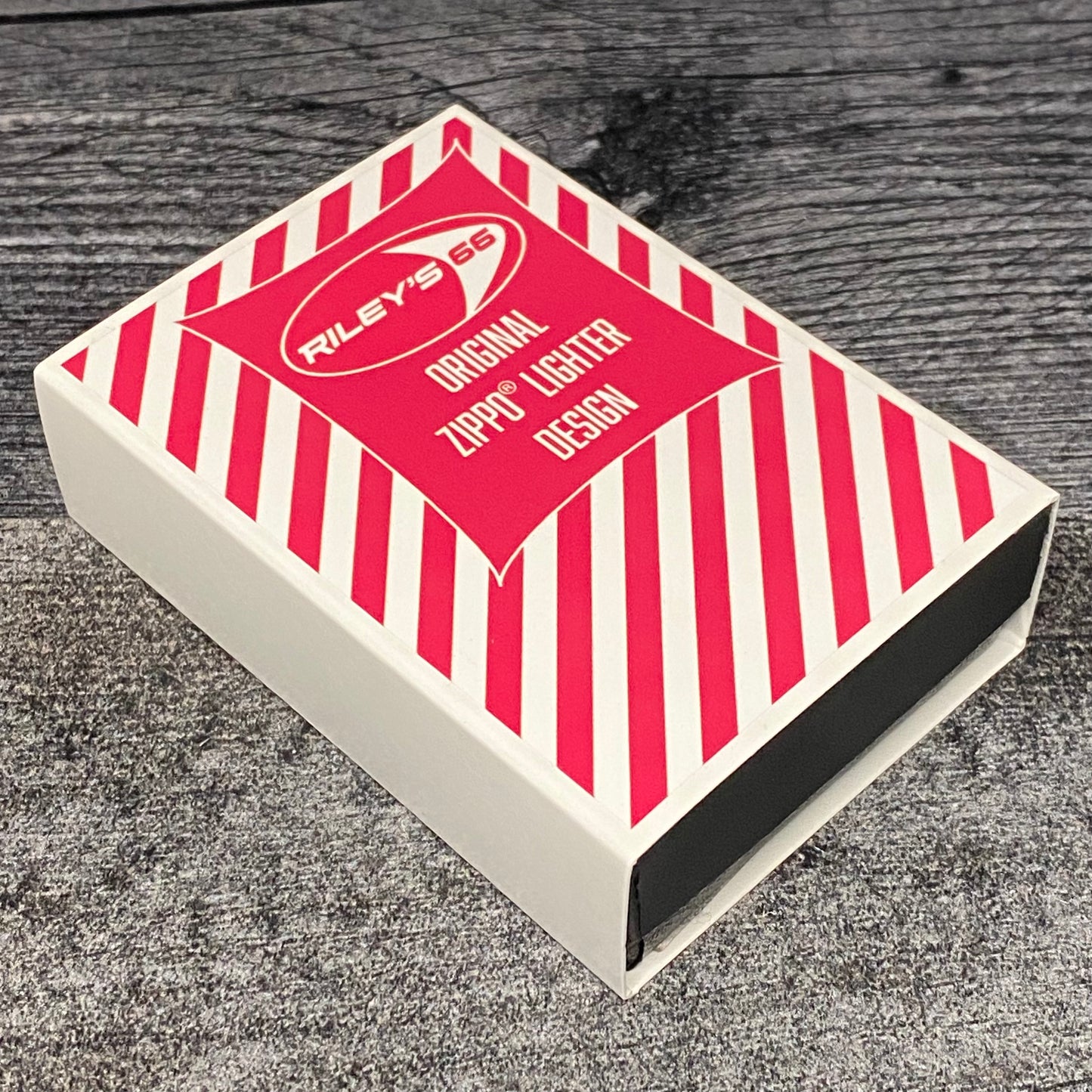 EXCLUSIVE - Riley's 66 Zippo Lighter - Mr. 66 Hat - Linen Weave