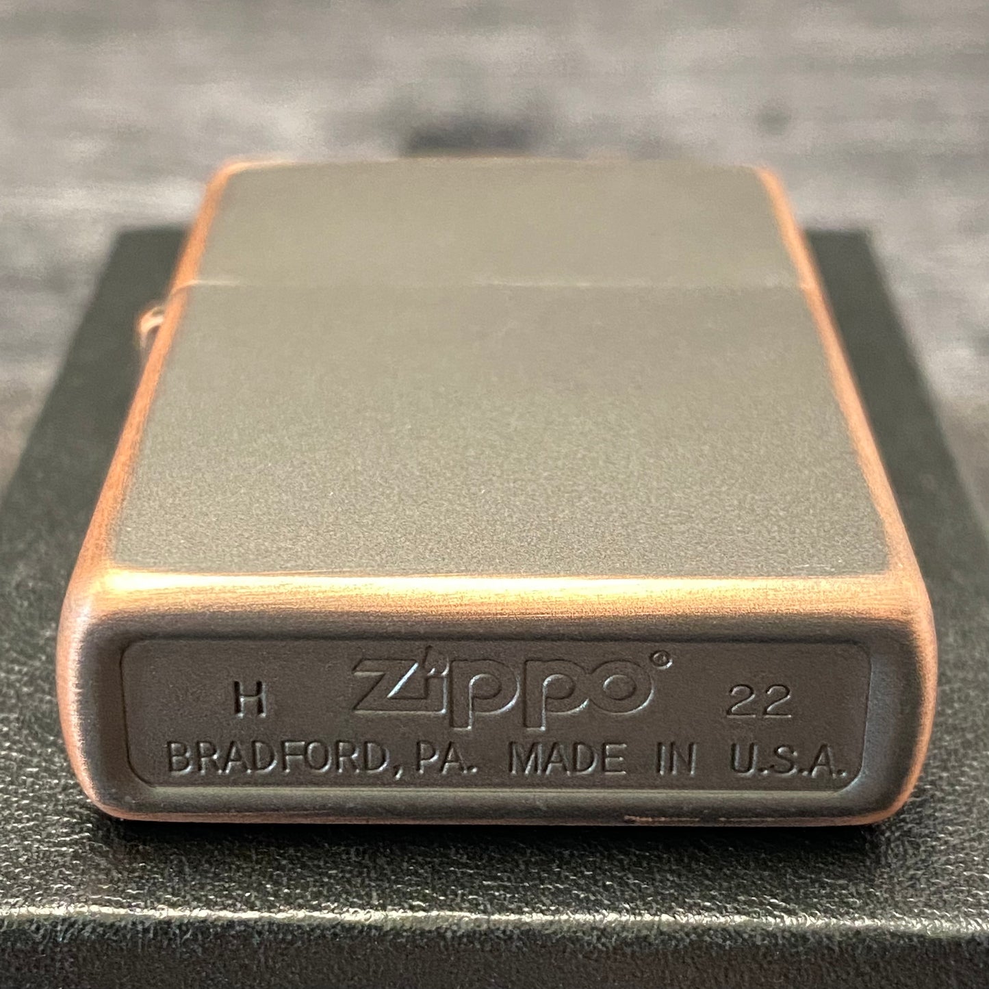 Zippo Lighter - Rustic Bronze