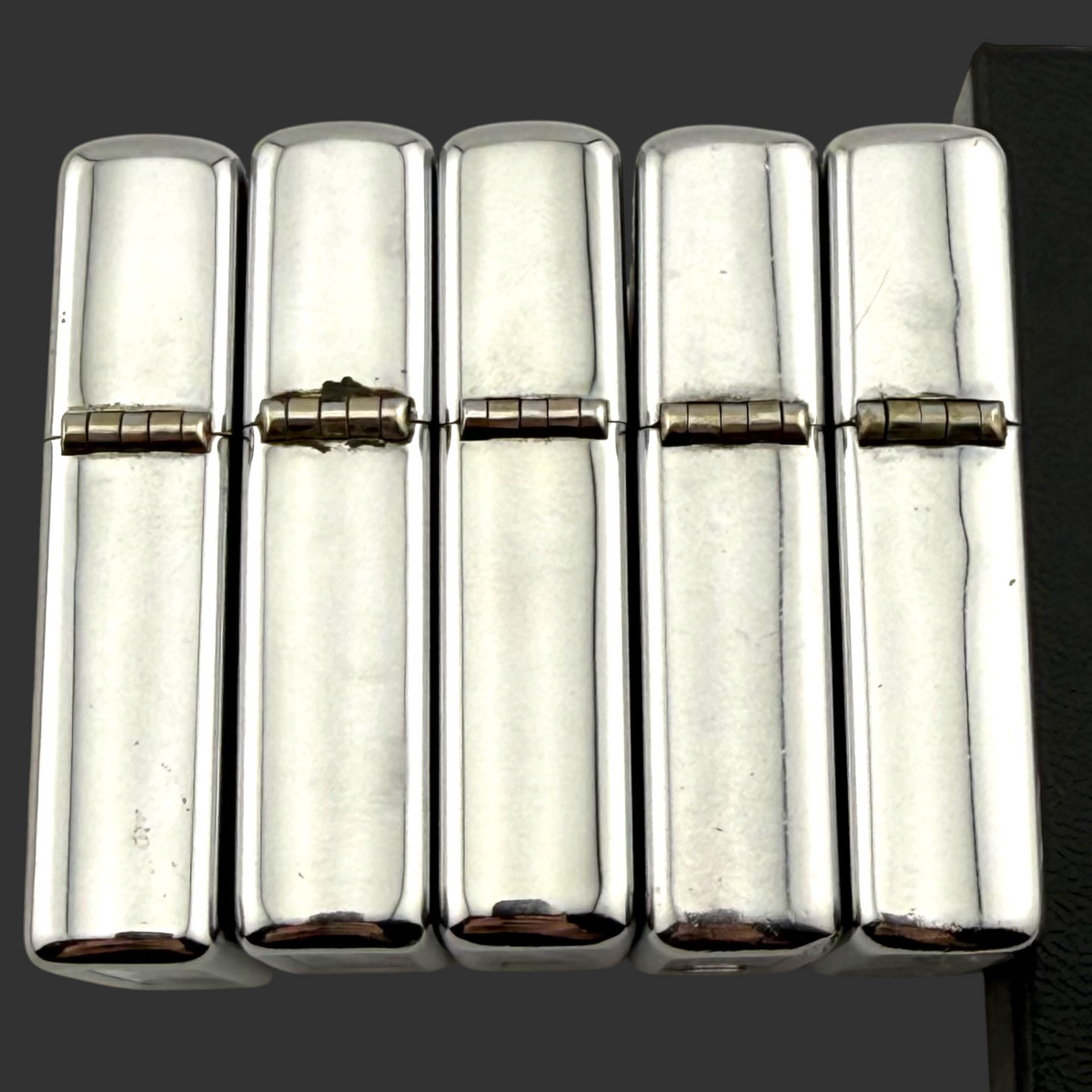 Lot of 5 Vintage Zippo Lighters