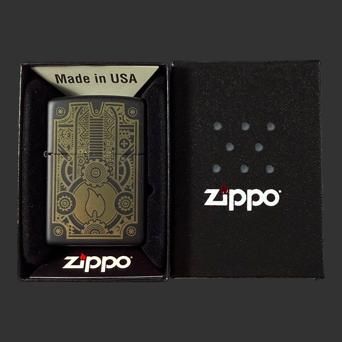 2022 Steampunk Zippo Lighter