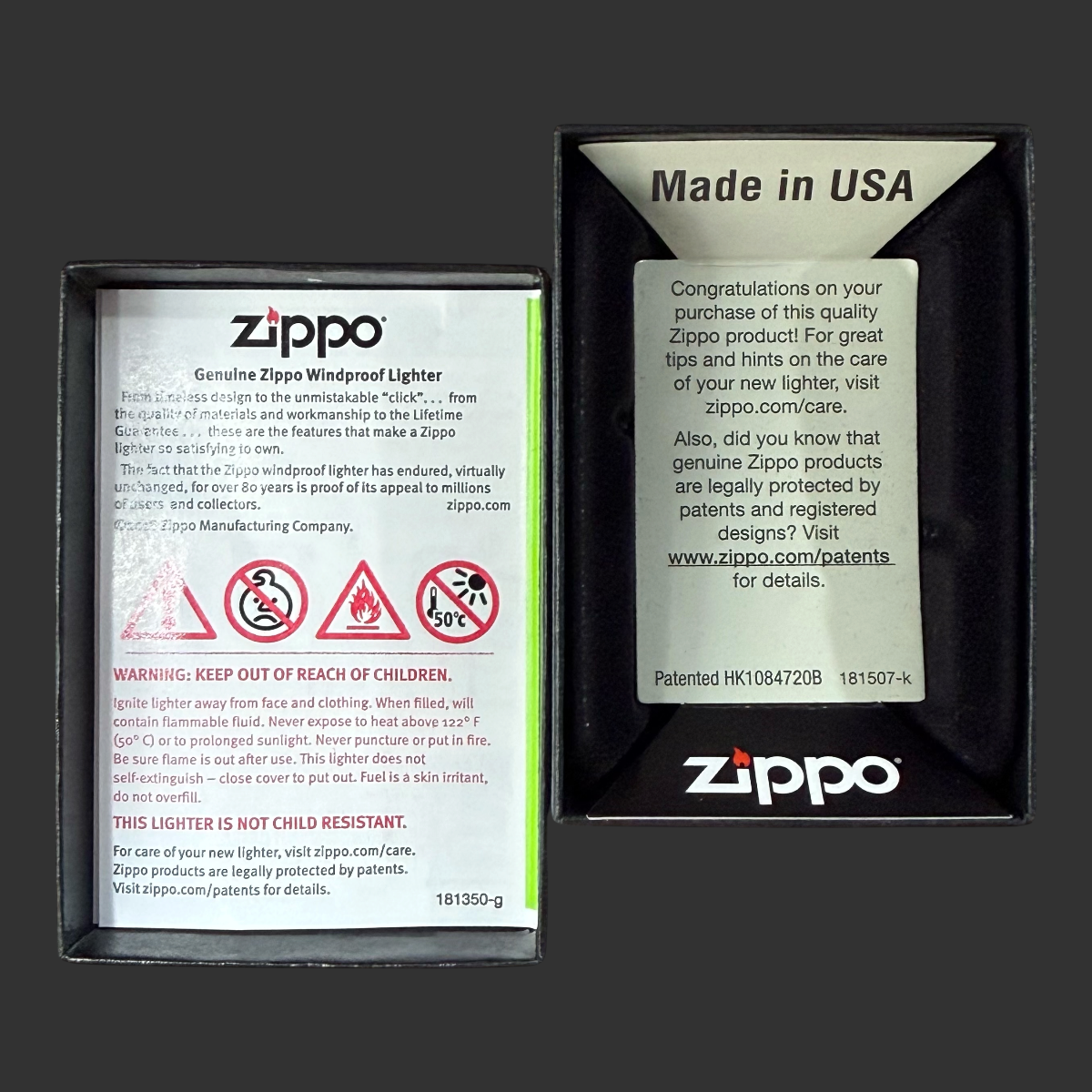 Lot of 10 Zippo Lighter Boxes