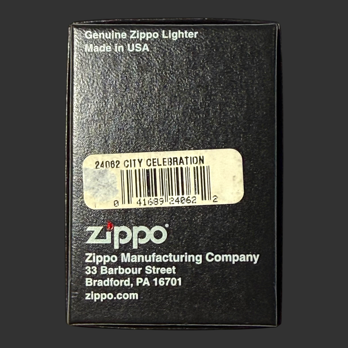 City Celebration Zippo Lighter